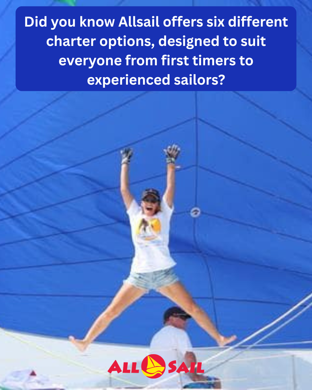 Allsail Sailing Club Facebook ad: Contact Us