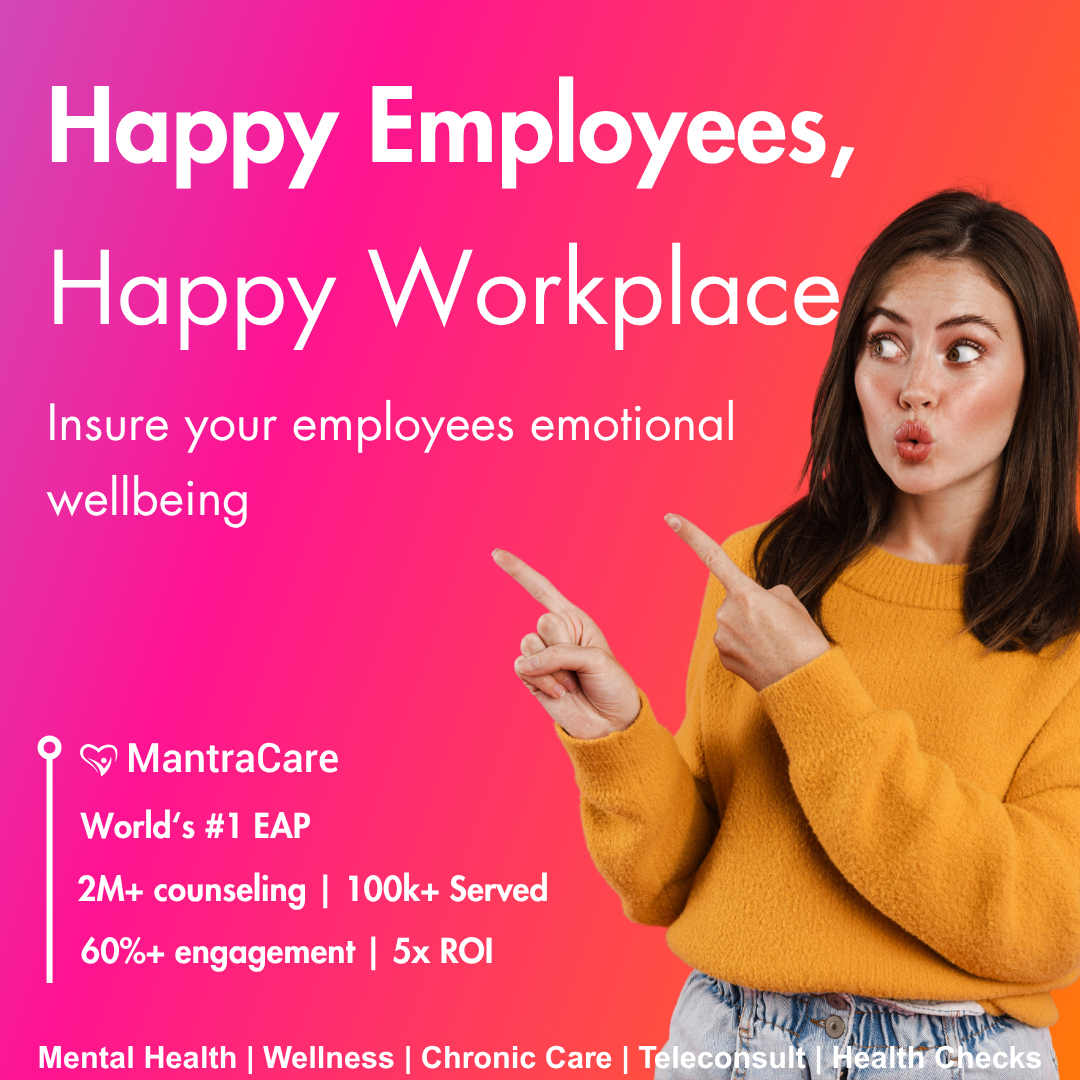 Mantra Care Facebook ad: HR Leaders: Cover Your Employees’ Wellbeing