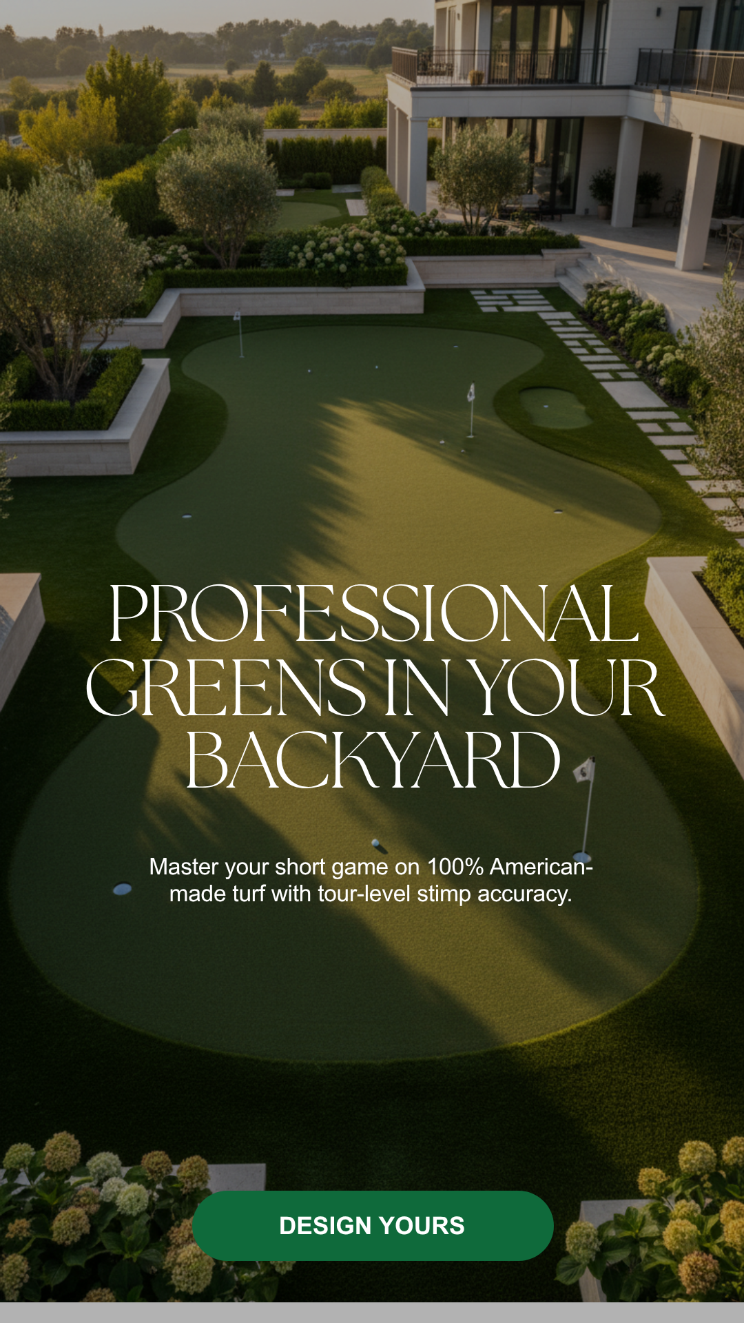 ProGreen Synthetic Turf Systems Facebook ad