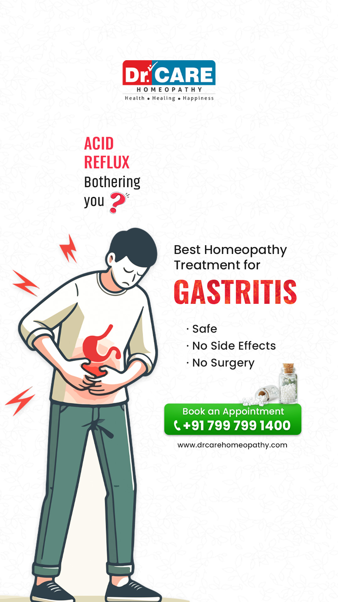 Dr Care Homeopathy Facebook ad