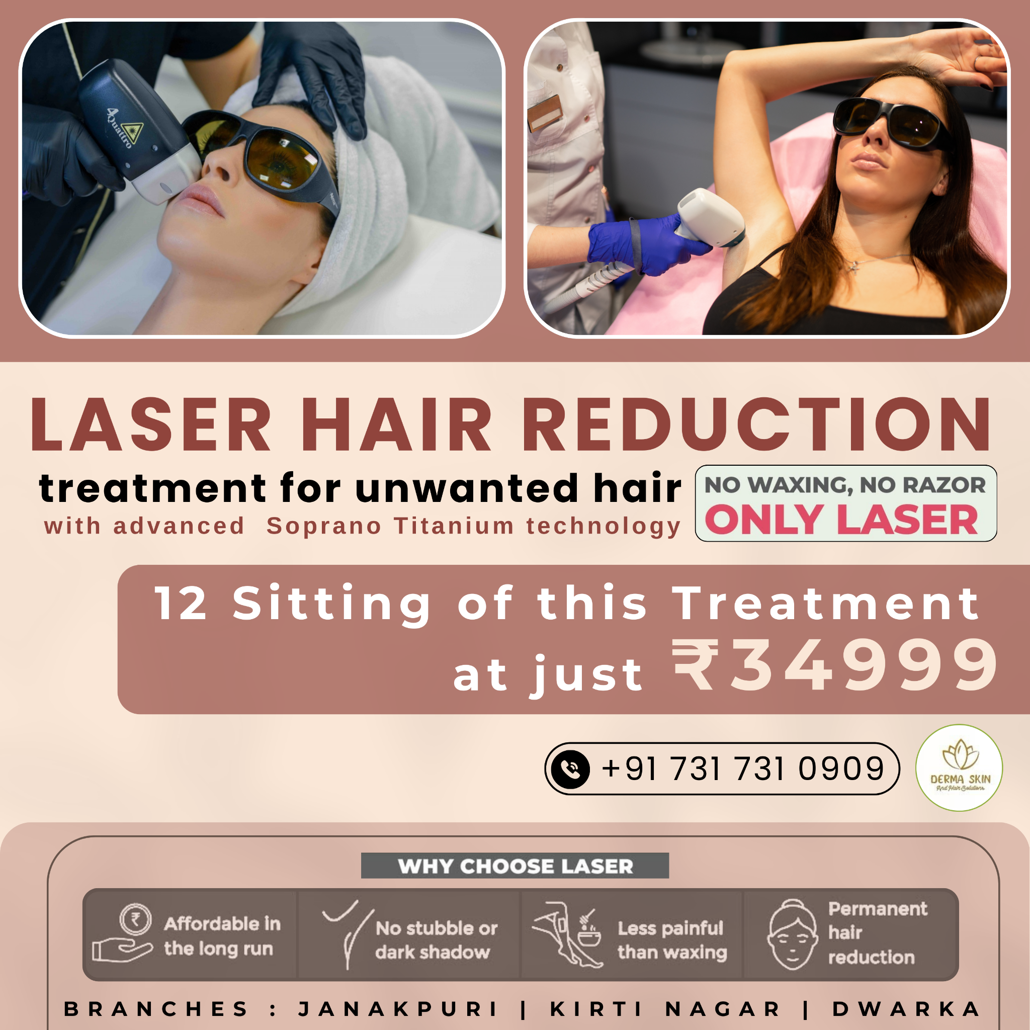 Derma Skin and Hair Solutions  Facebook ad