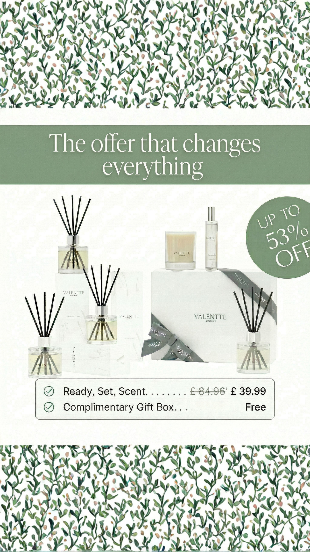 Valentte Facebook ad