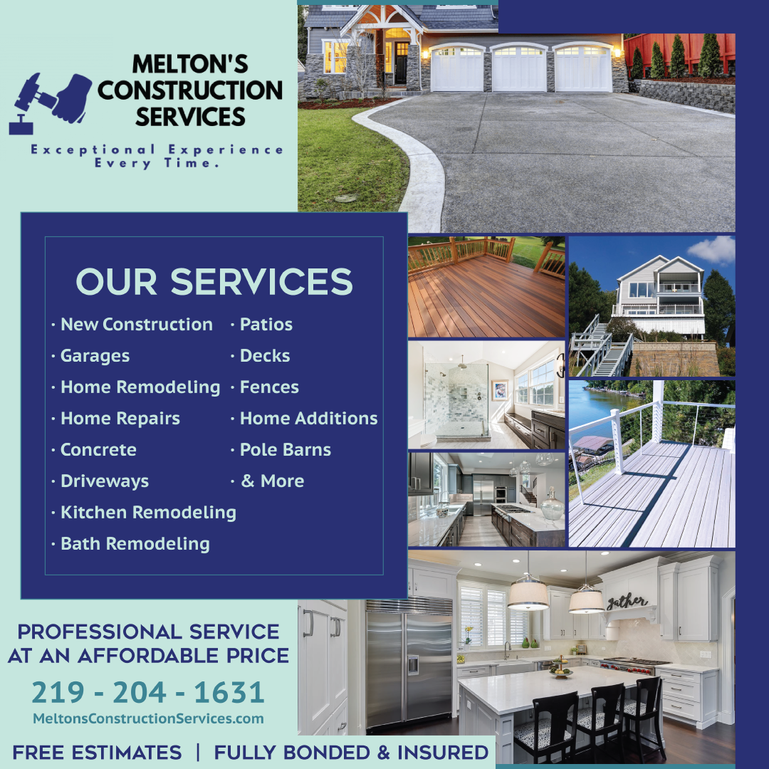 Melton’s Construction Services LLC Facebook ad