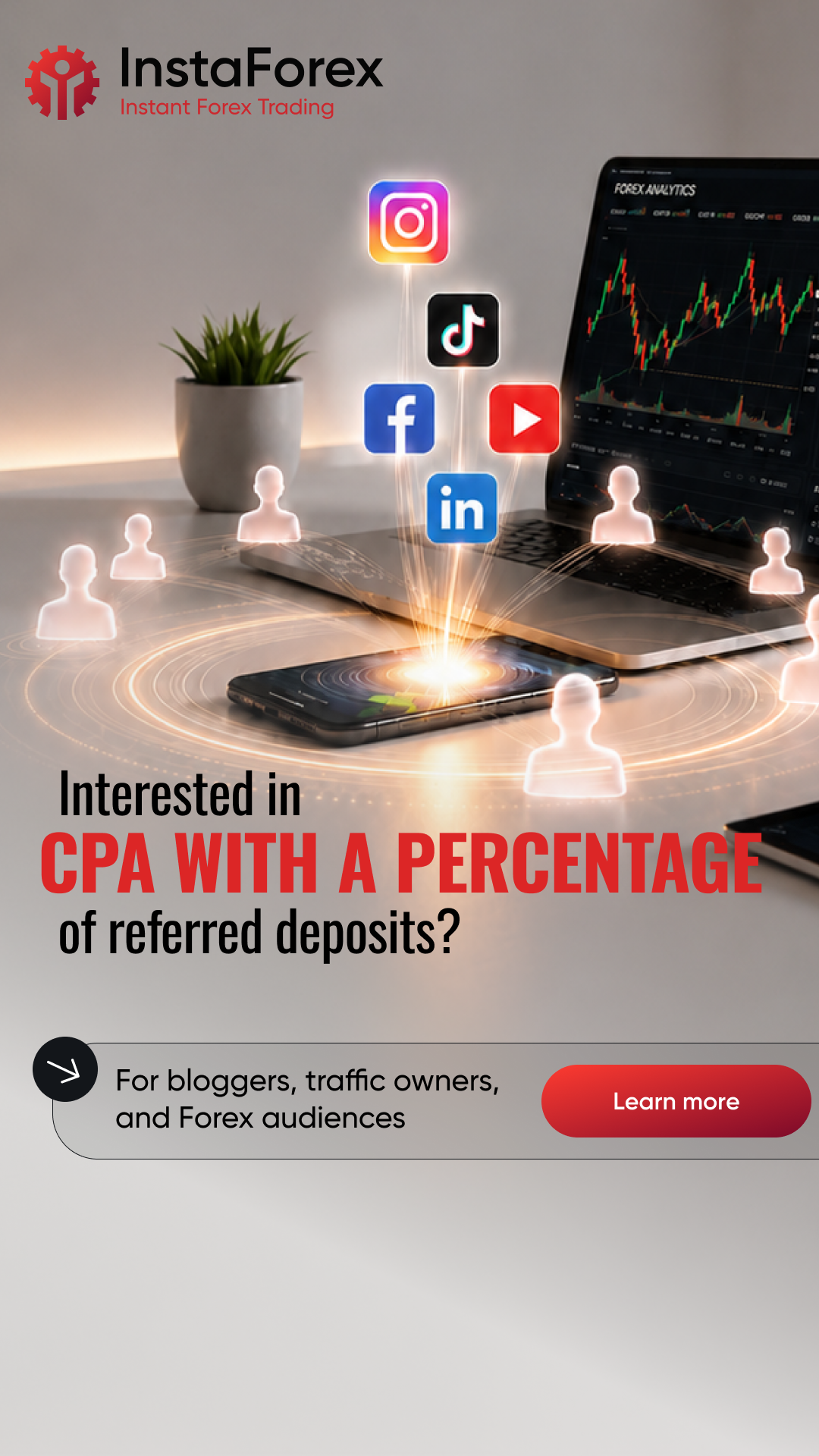 InstaForex - Company news & Promo Facebook ad