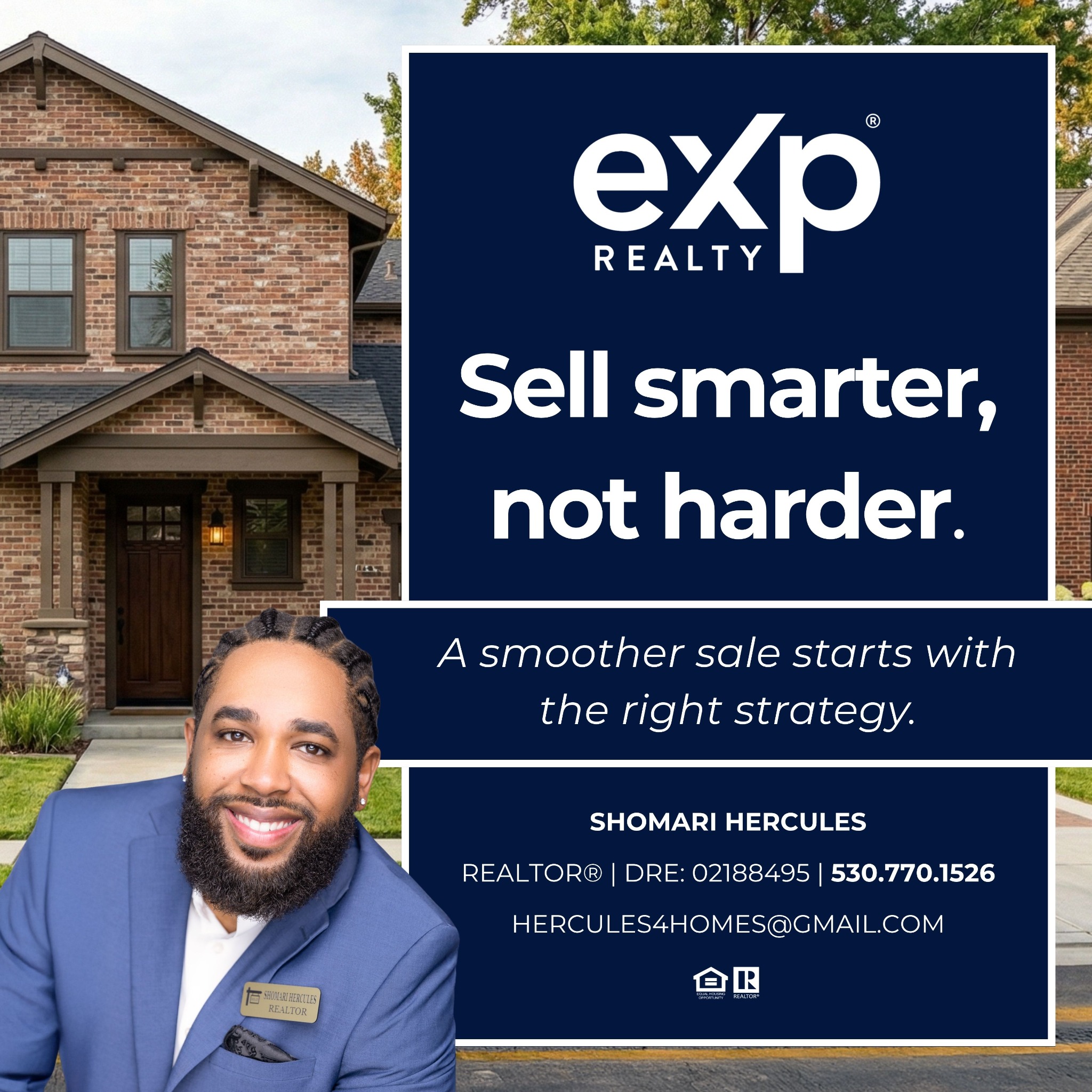 Shomari Hercules Realtor  Facebook ad