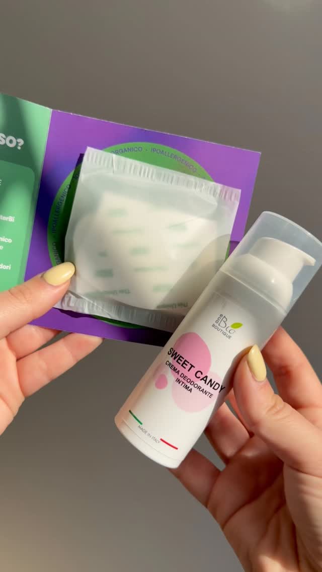 Eco Bio Boutique Facebook ad: Durante il ciclo, la tua V è più…