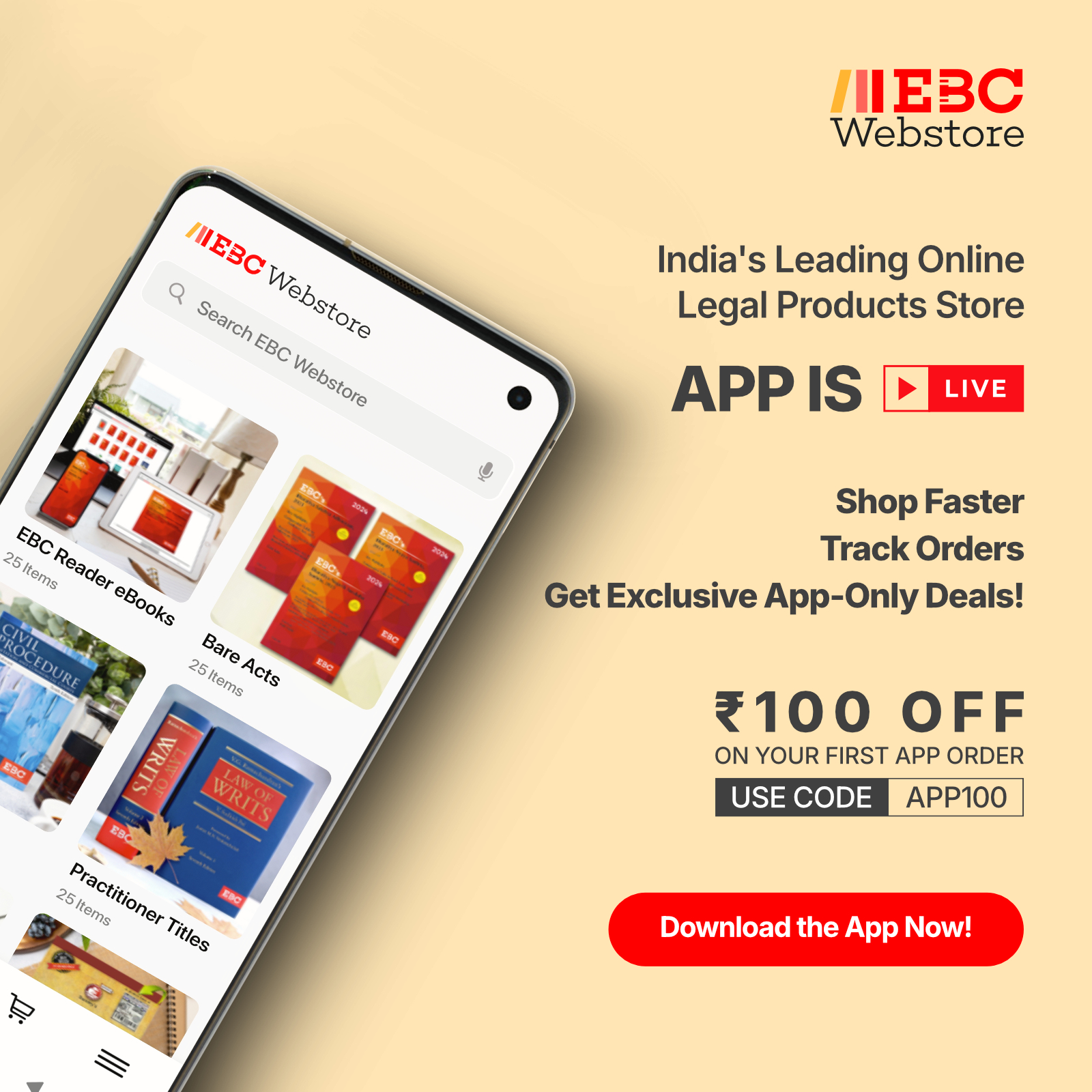 EBC Webstore Facebook ad