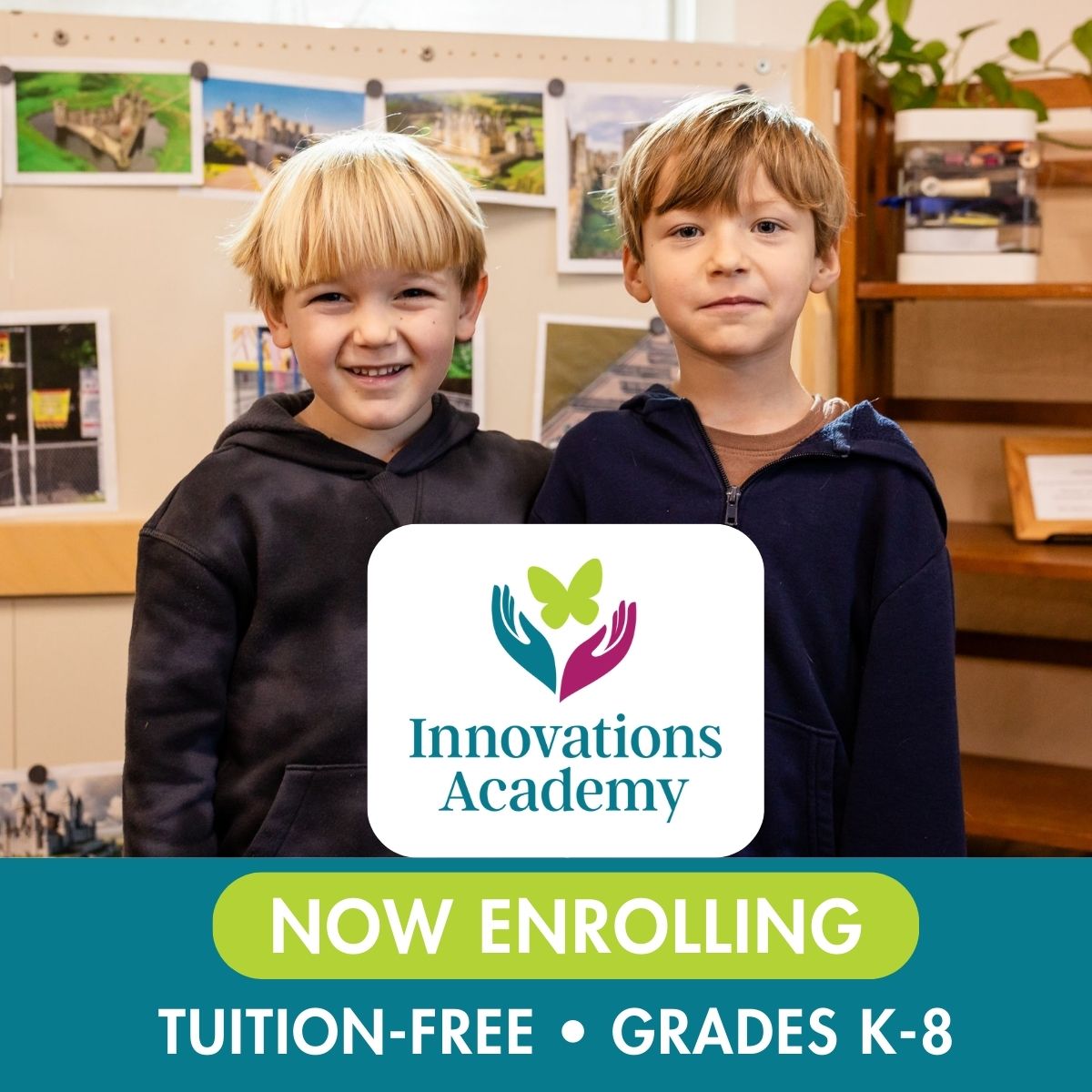 Innovations Academy Charter School, San Diego California Facebook ad from Feb 24, 2026