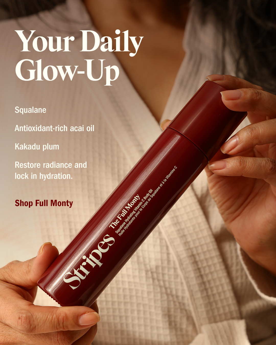 Stripes Beauty Facebook ad