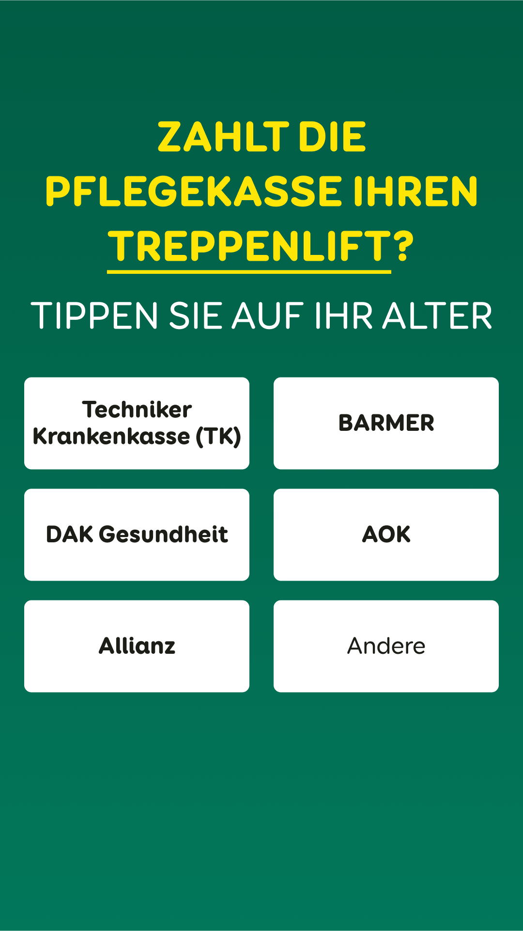 Aroundhome - Treppenlift Facebook ad
