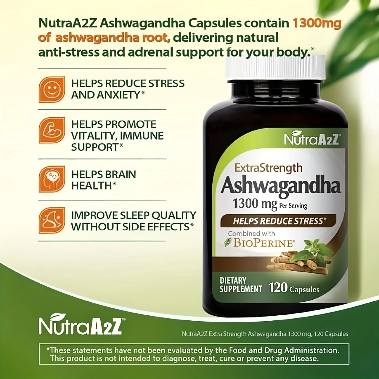 HealthA2Z Facebook ad: Find Your Calm, Naturally