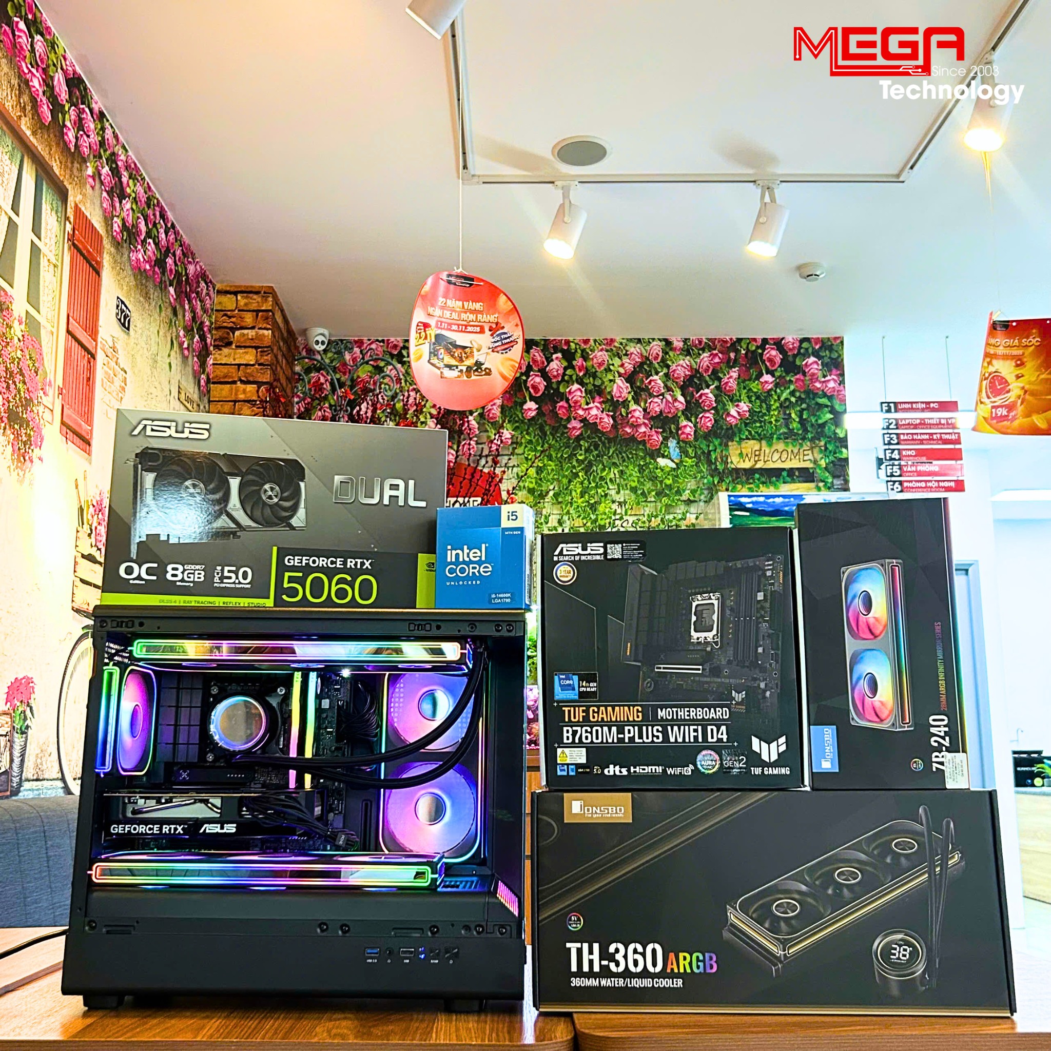 MEGA Technology Facebook ad: BUILD PC CÀNG XỊN, NHẬN VOUCHER CÀNG ĐỈNH