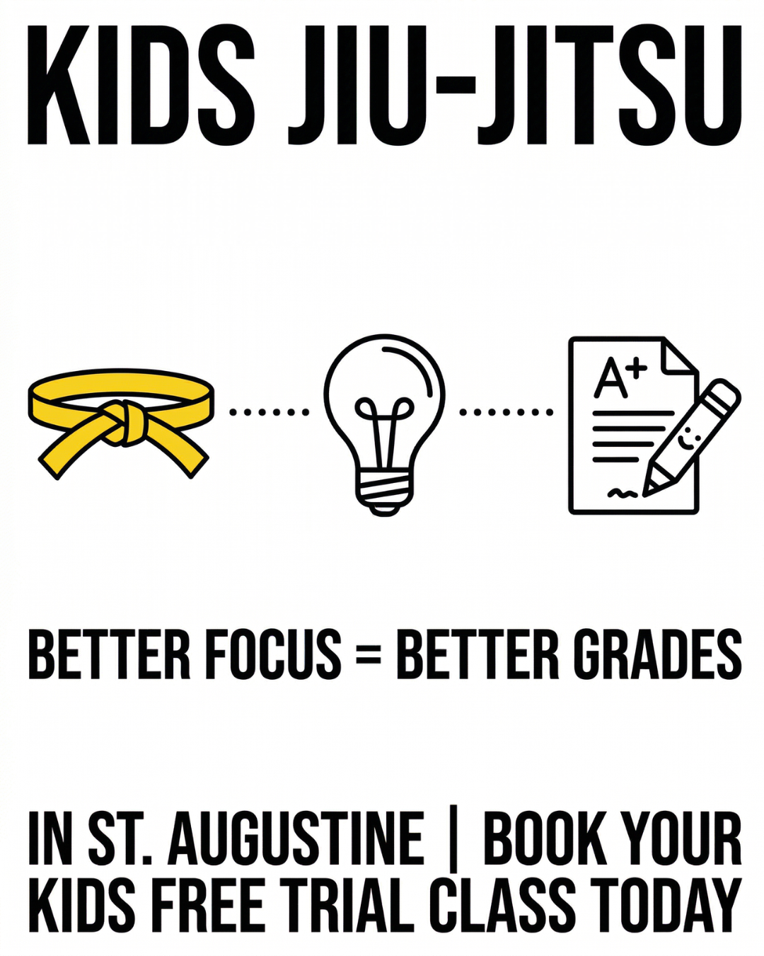 Art of War Jiu Jitsu St. Augustine  Facebook ad