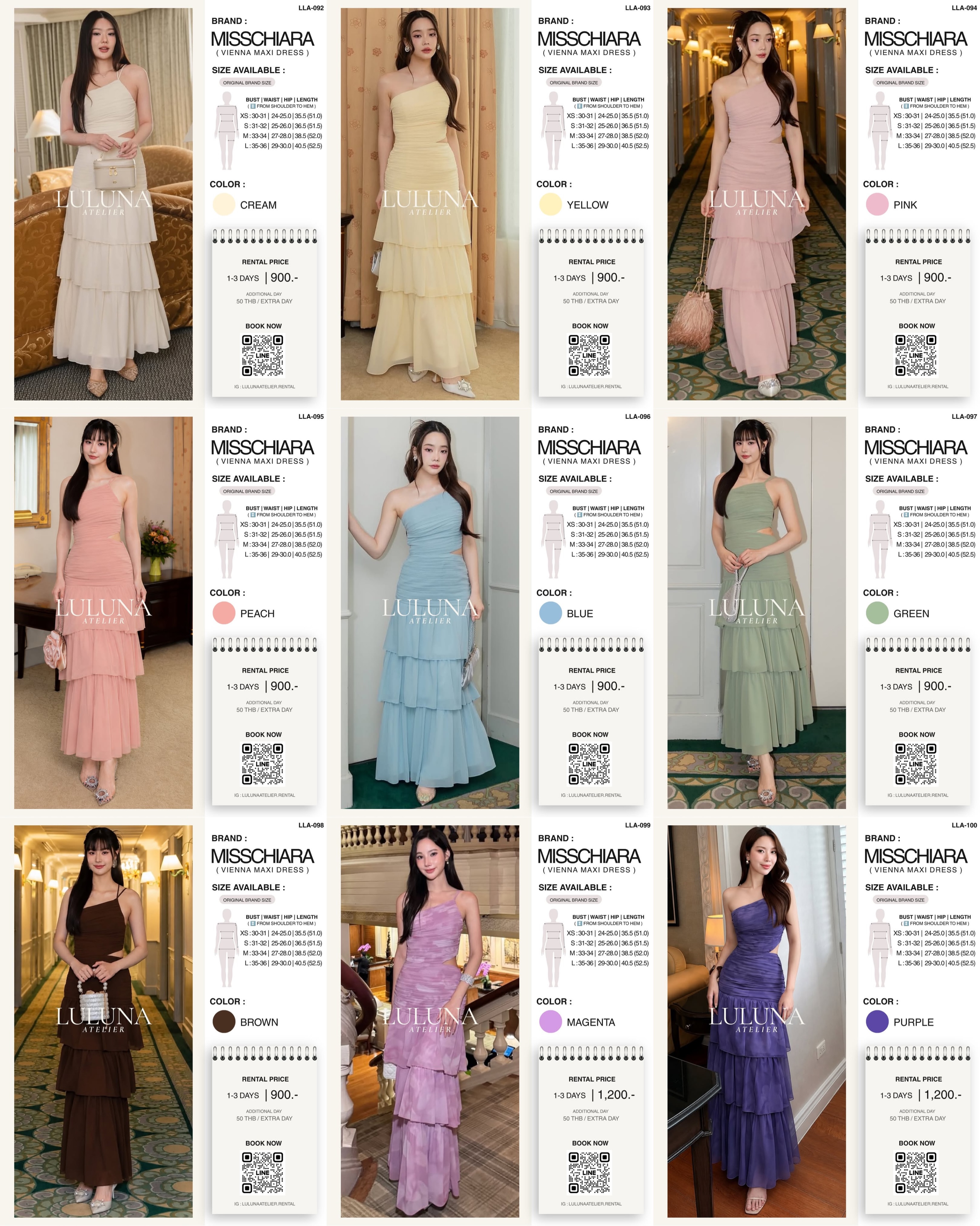 Luluna Atelier - Dress Rental & Fitting Room Facebook ad: - NEW IN | VIENNA MAXI DRESS