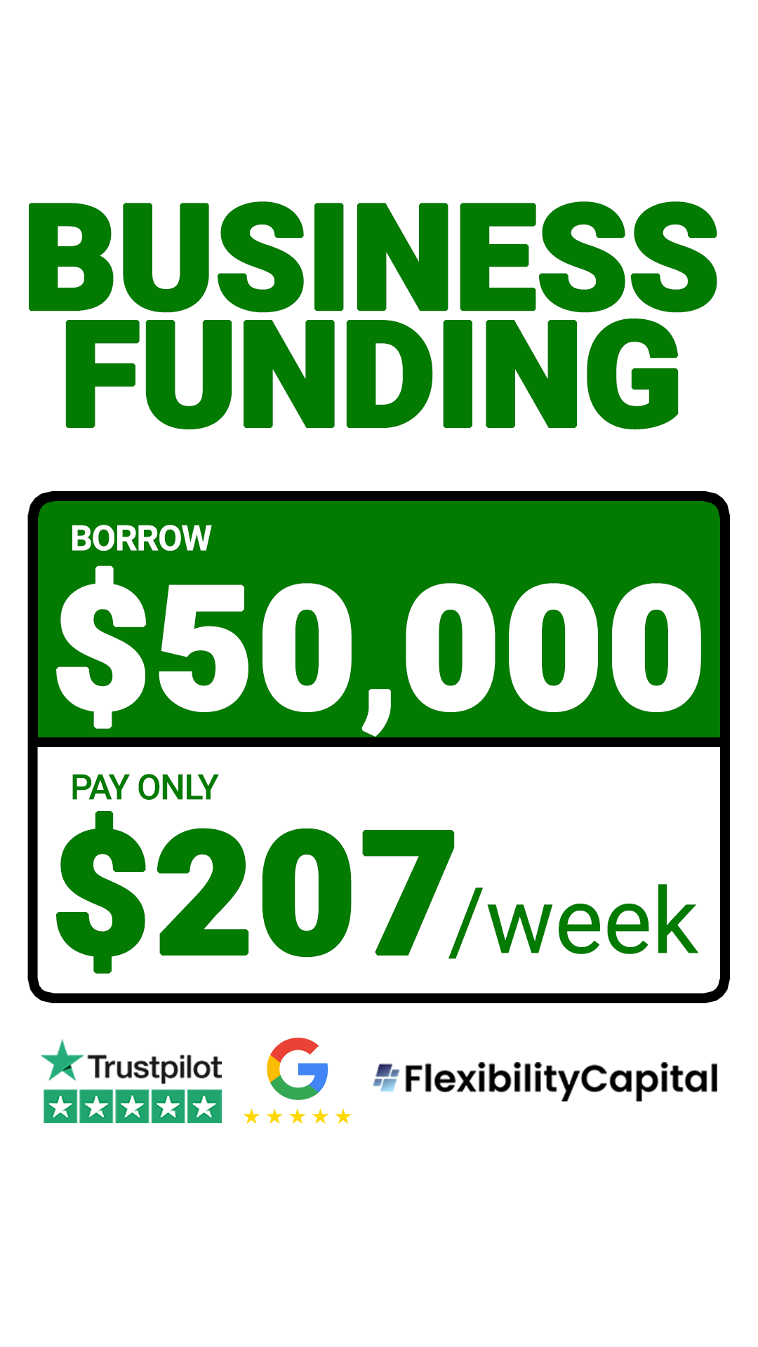 Flexibility Capital Facebook ad