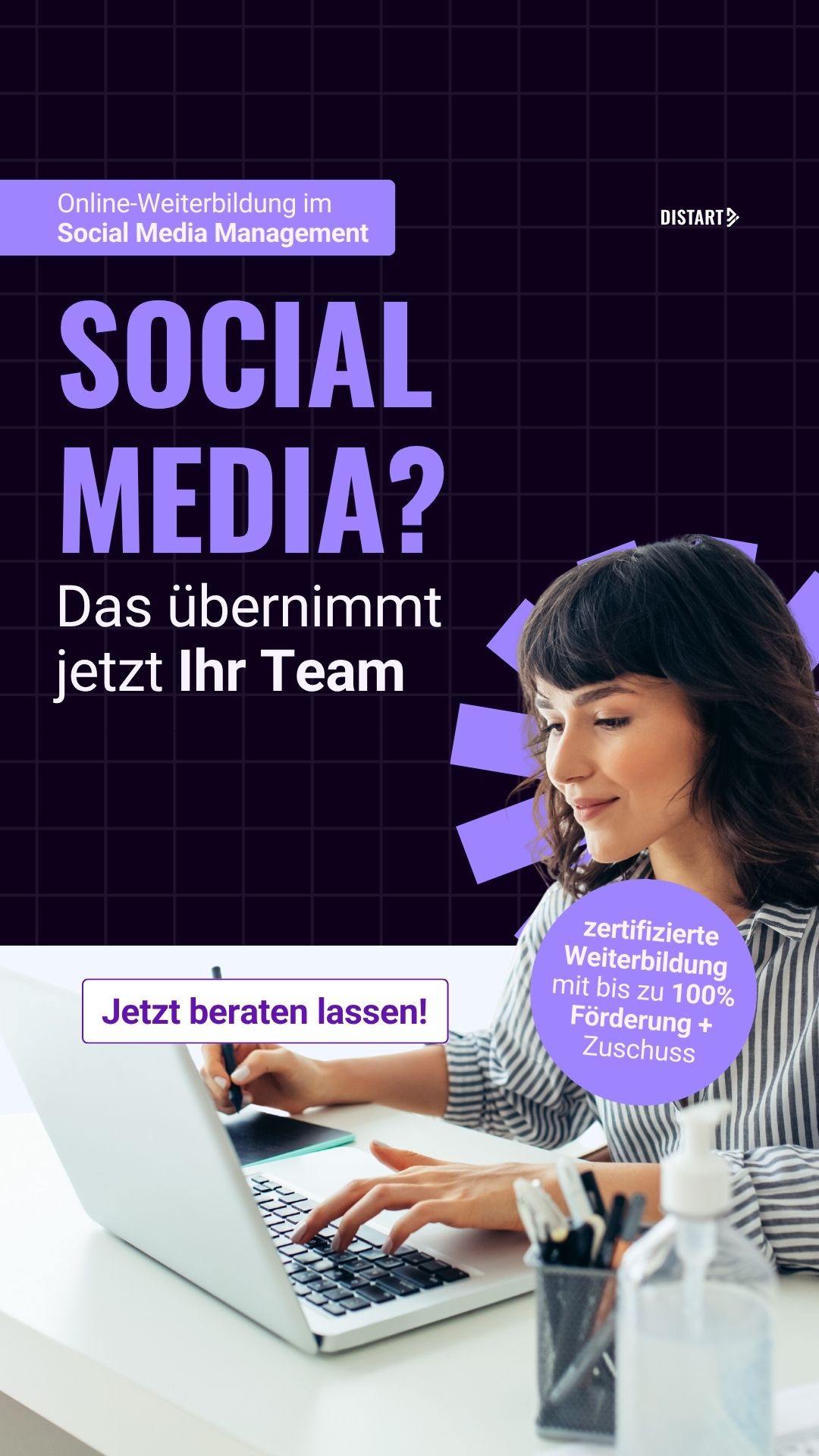 Distart Facebook ad