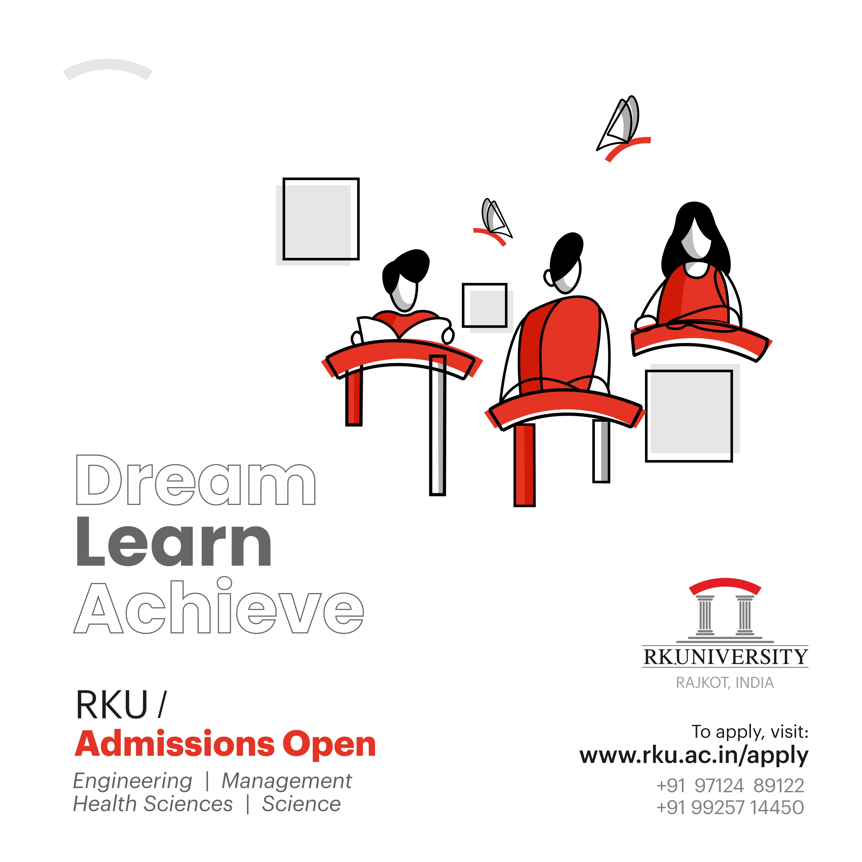 RK University Facebook ad