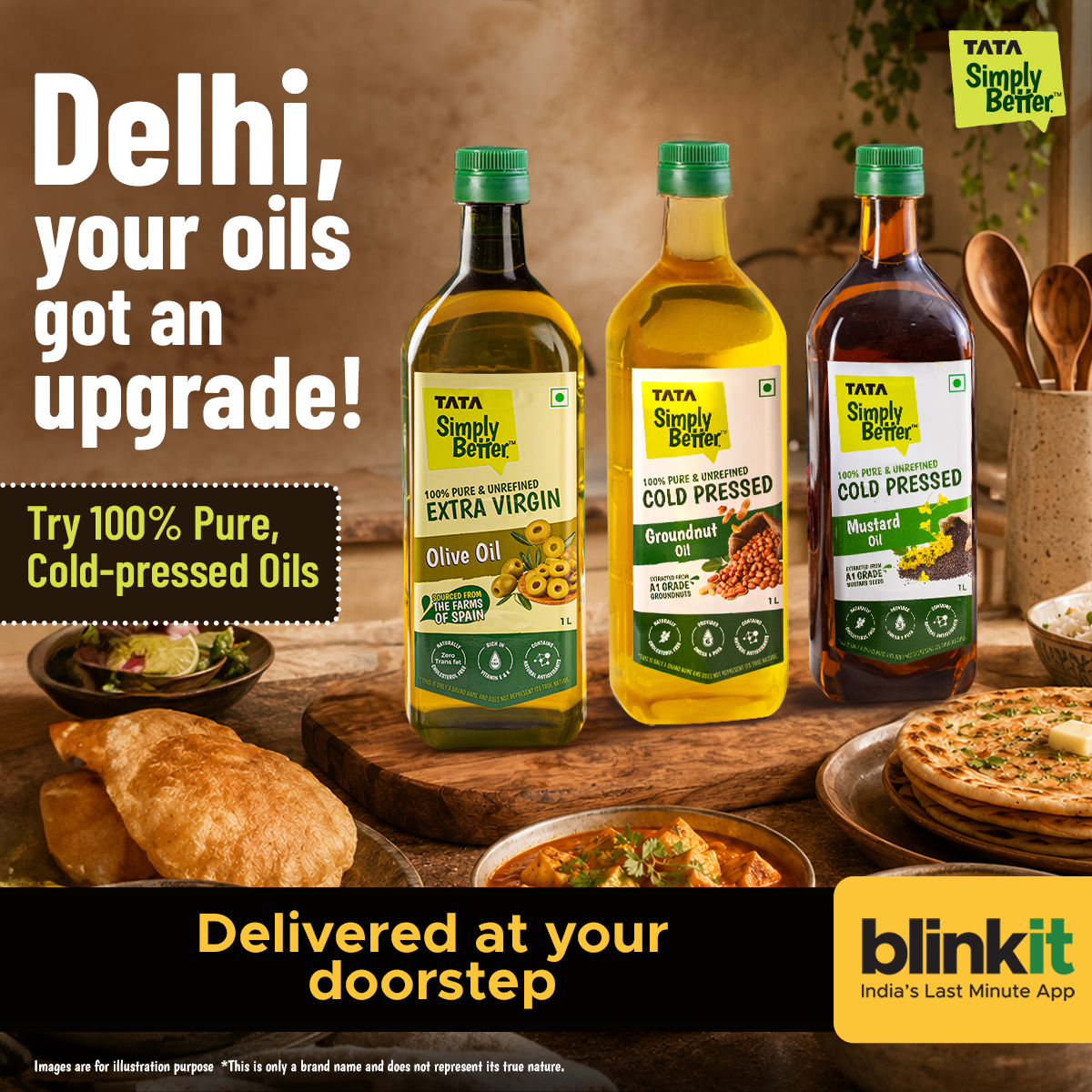 TATA Simply Better Facebook ad: Delivered to Your Doorstep