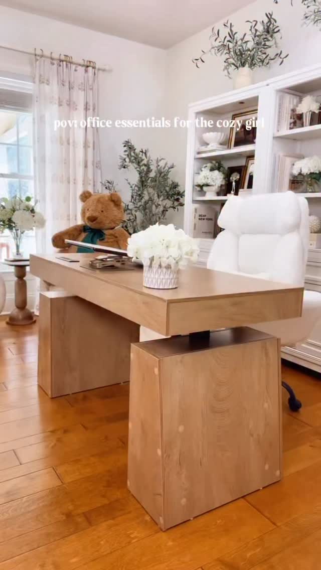Julianna Claire Facebook ad: Office essentials & organization items for the cozy…