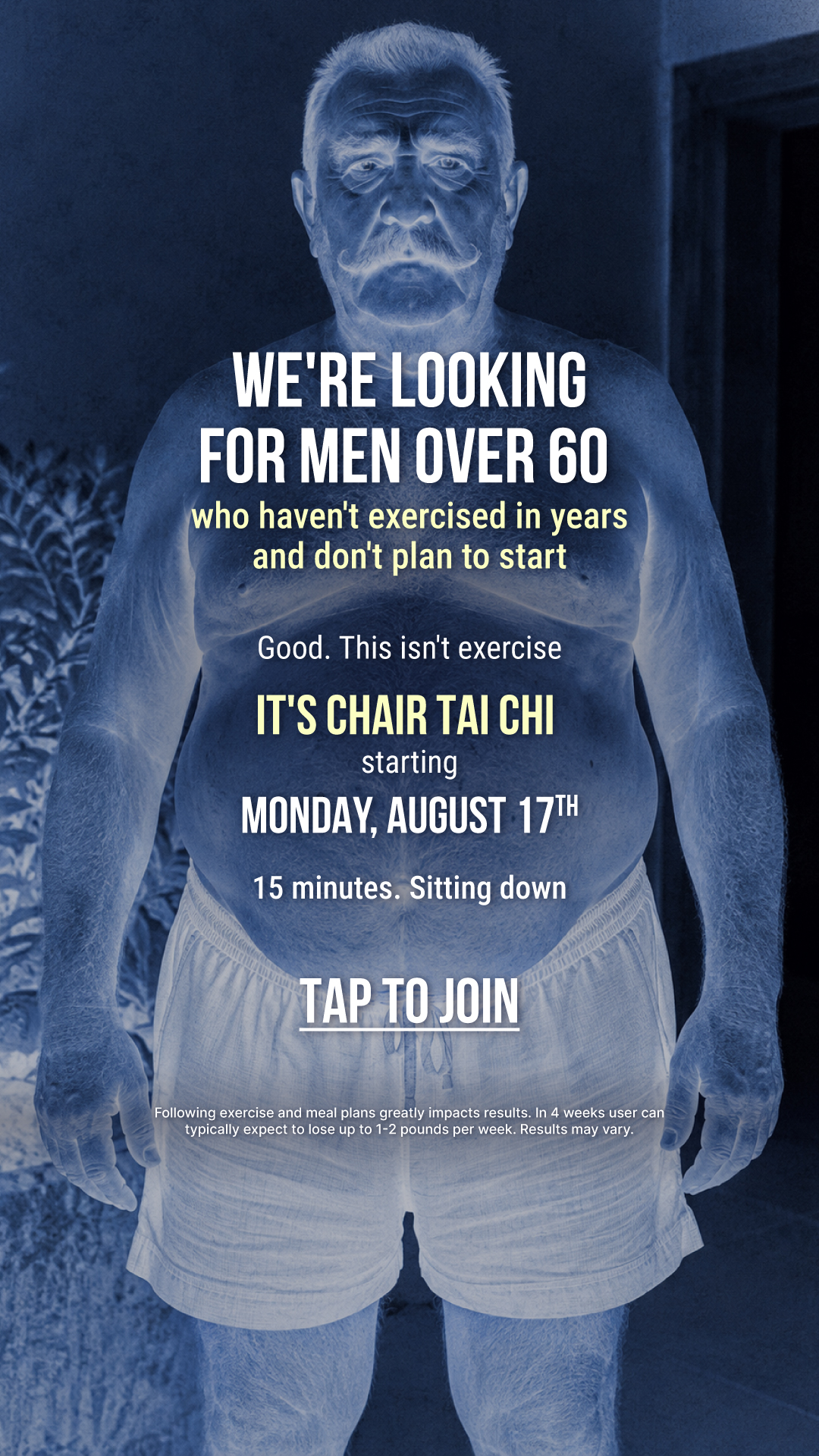 Michaelll Fitness Facebook ad