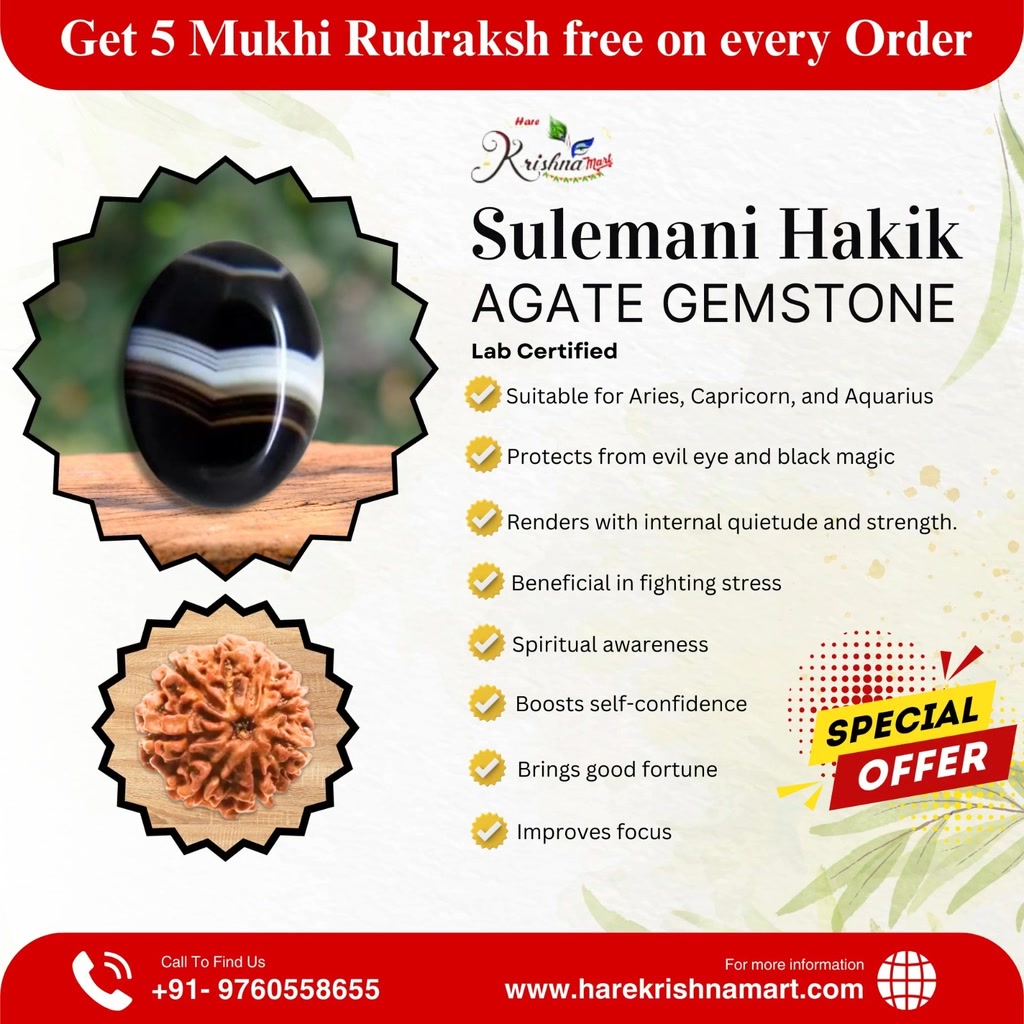 Harekrishnamart.com Facebook ad: Gemstones, Rudraksha, malas & spiritual items