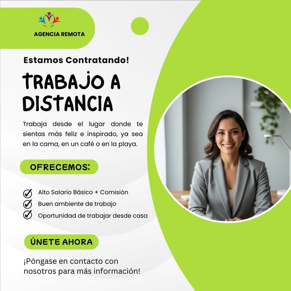 Geraldine Sánchez Facebook ad: أصبح العمل عبر الإنترنت من أكثر الخيارات انتشارًا…