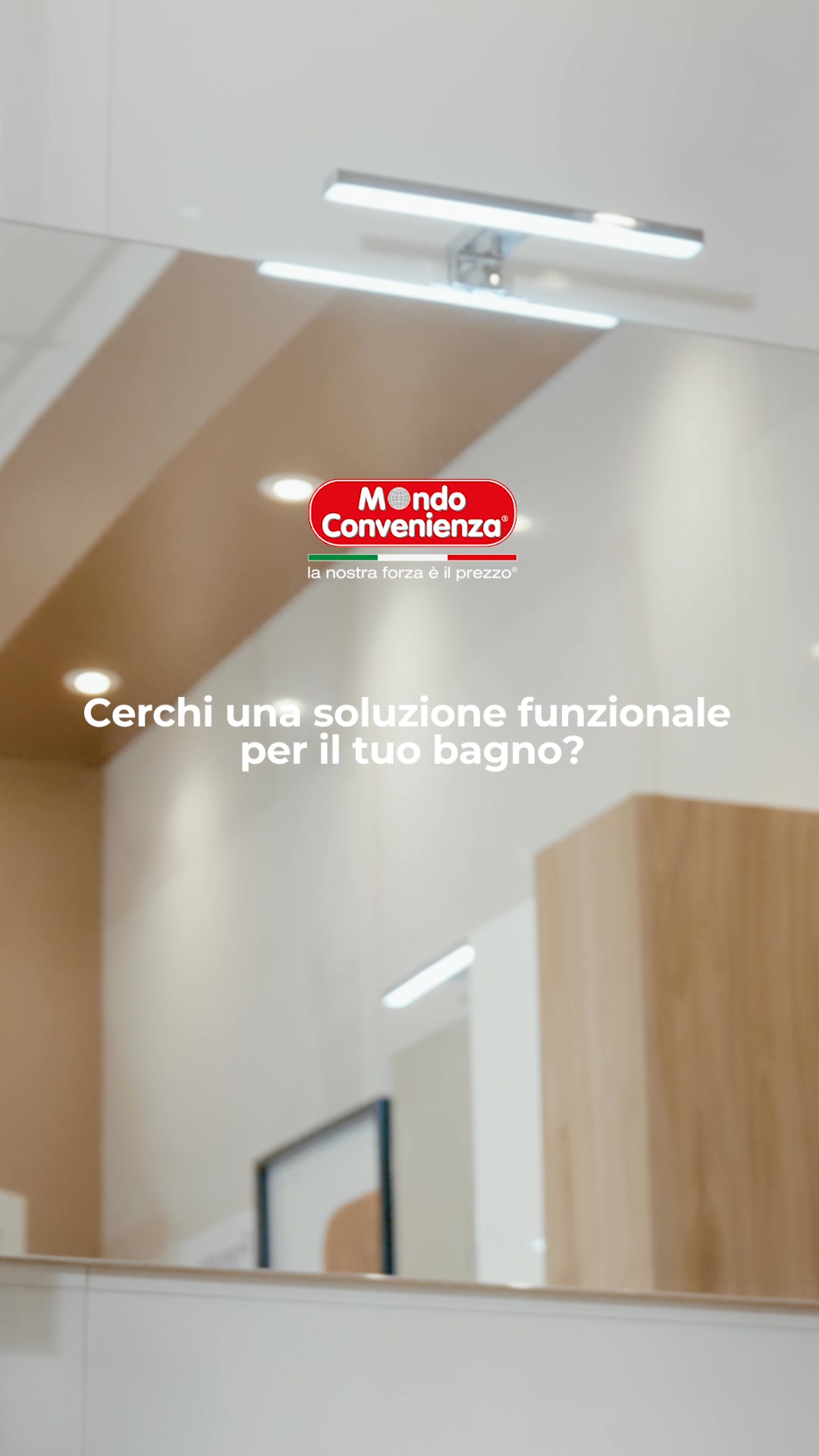 Mondo Convenienza Facebook ad: Arredo bagno