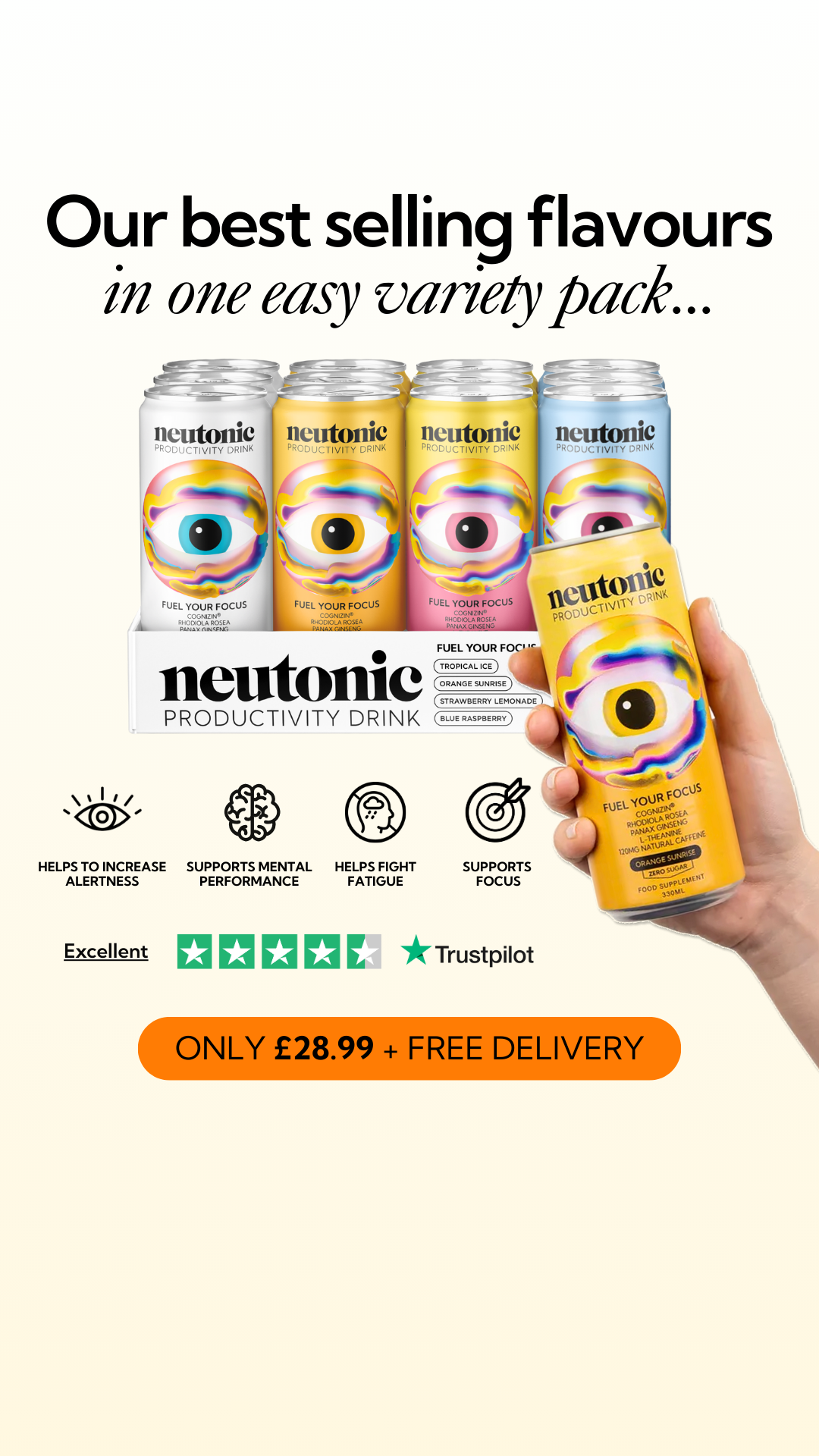 Neutonic Facebook ad