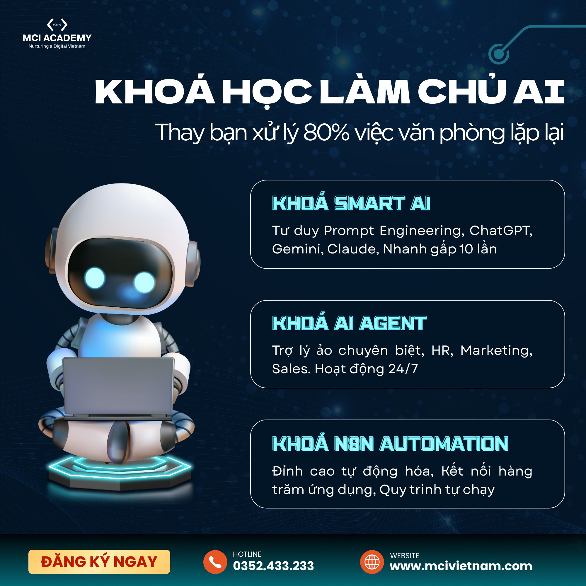 Học Viện Công Nghệ MCI Việt Nam Facebook ad