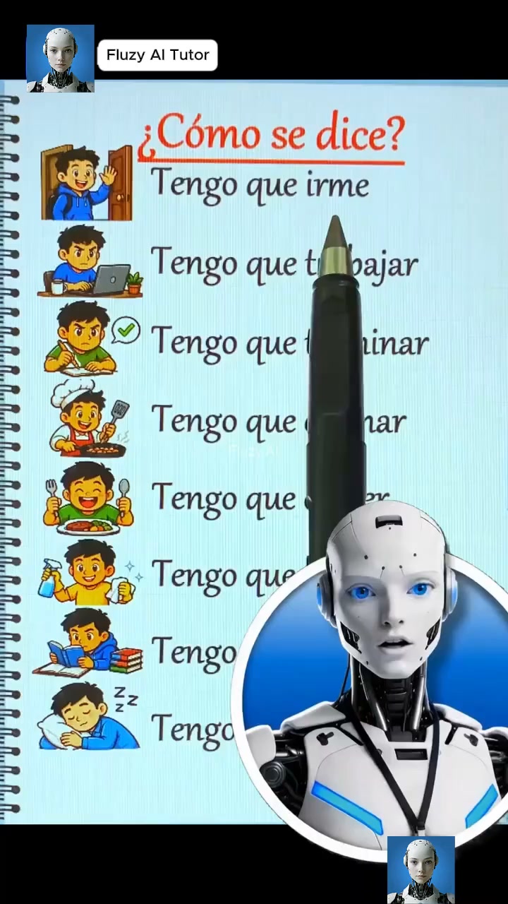 AI Tutor Language Facebook ad: Learn English with AI