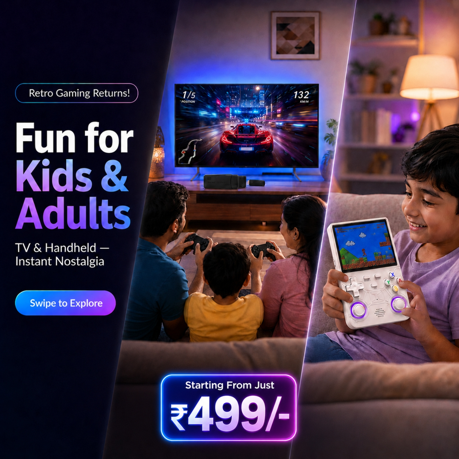 Happy Gaming World Facebook ad