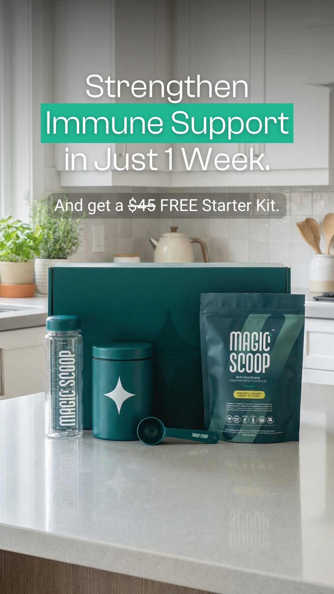 Magic Scoop Facebook ad
