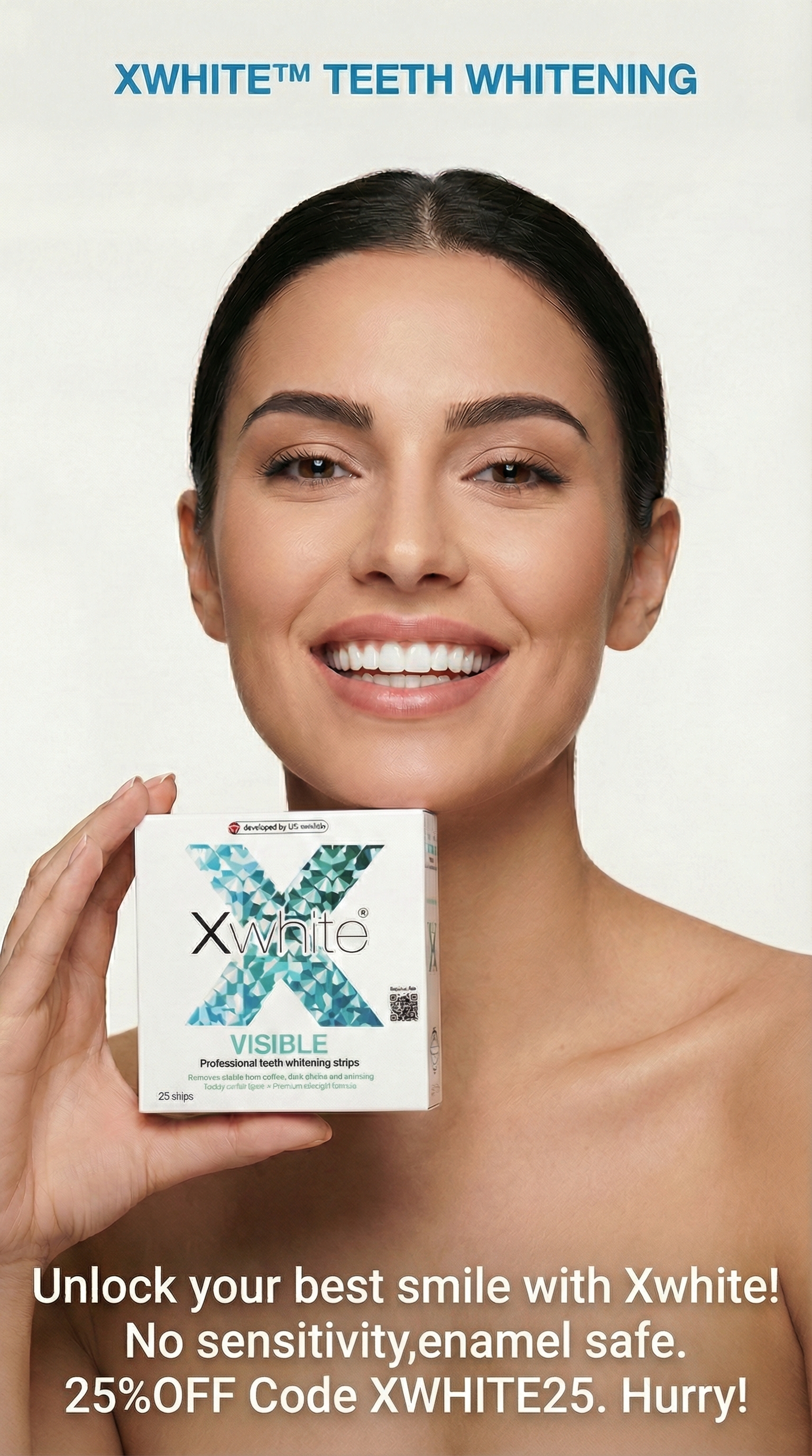 Xwhite Facebook ad