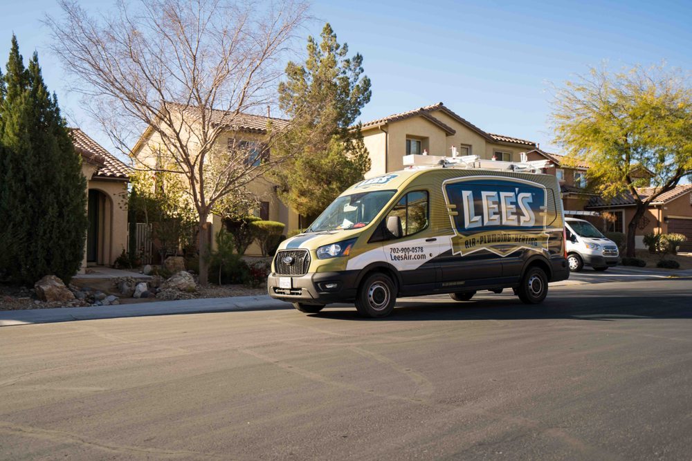 Yelp for Business - Las Vegas Facebook ad: Lee's Air, Plumbing, & Heating