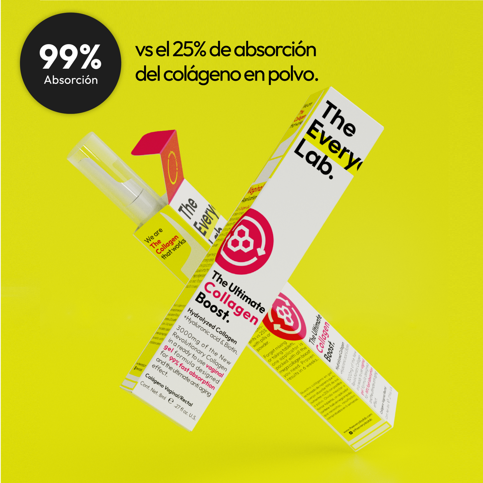 The Everyday Lab Facebook ad: The Ultimate Collagen Boost llegó para cambiar tu…