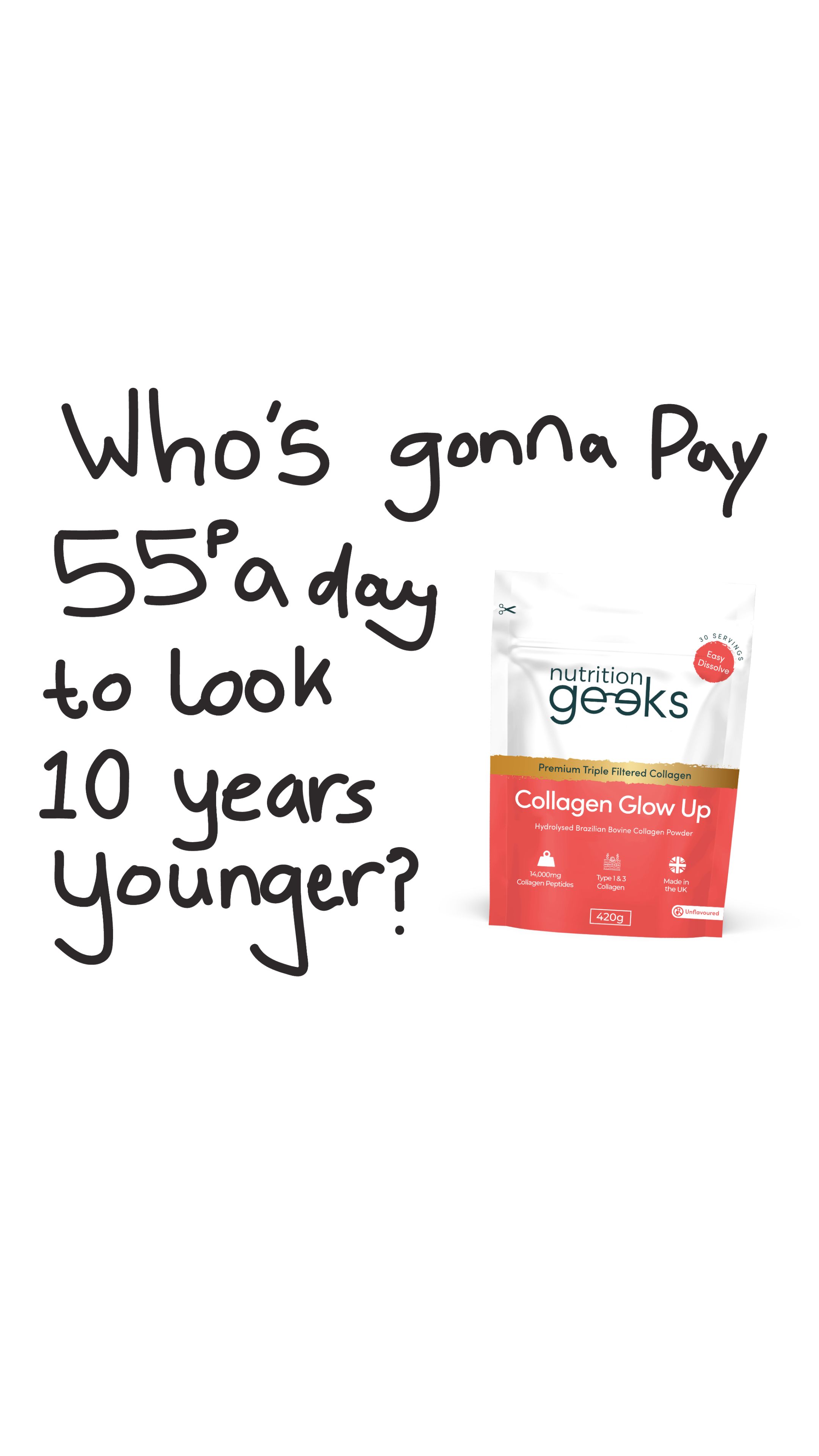 Nutrition Geeks Facebook ad