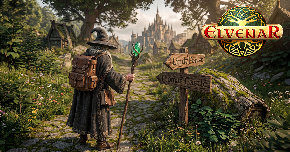 Elvenar Facebook ad: Free Online Game! No Download!