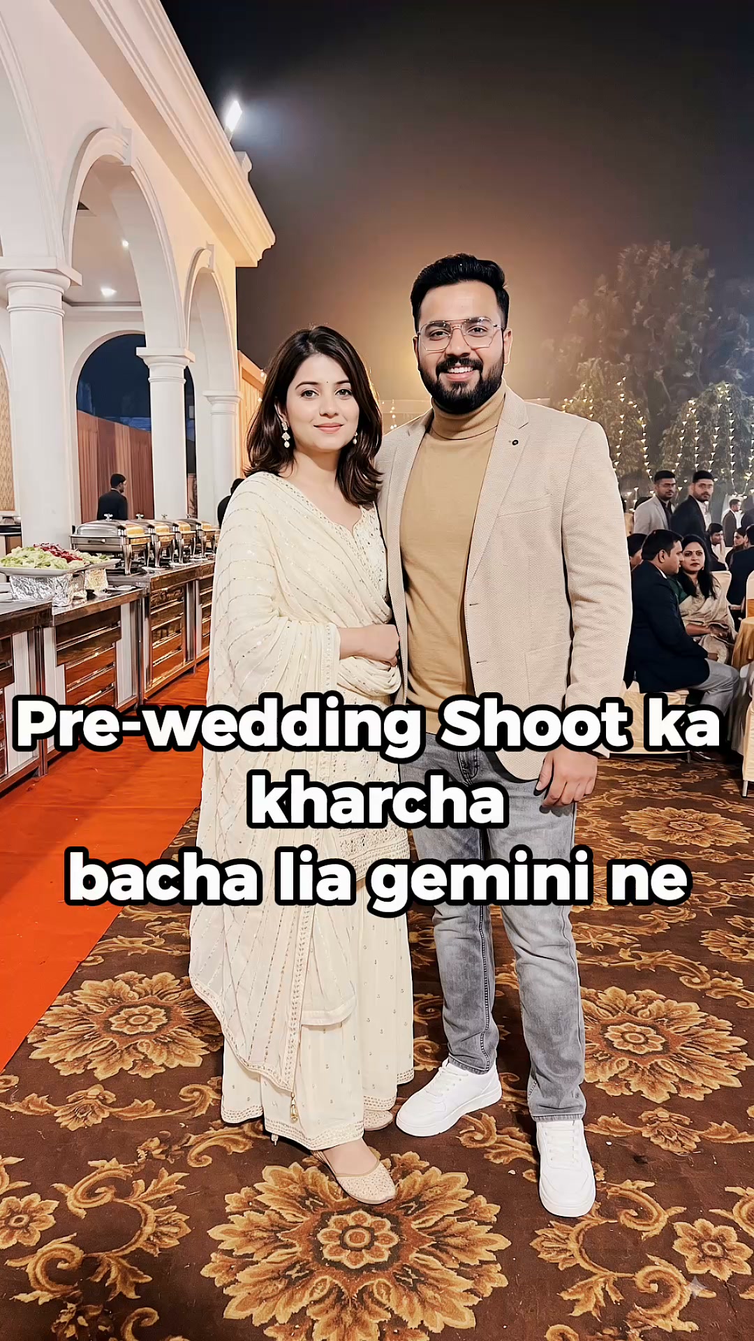 Pre-Wedding Ai Studio Facebook ad: 400+ Pre-Wedding Photos for ₹399