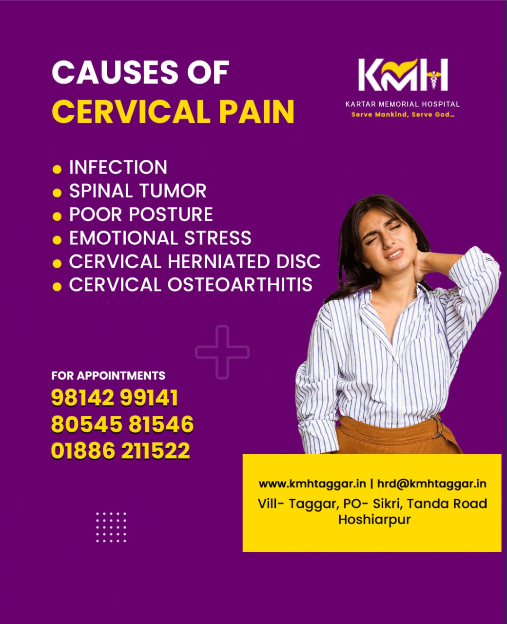 Kartar Memorial Hospital Facebook ad