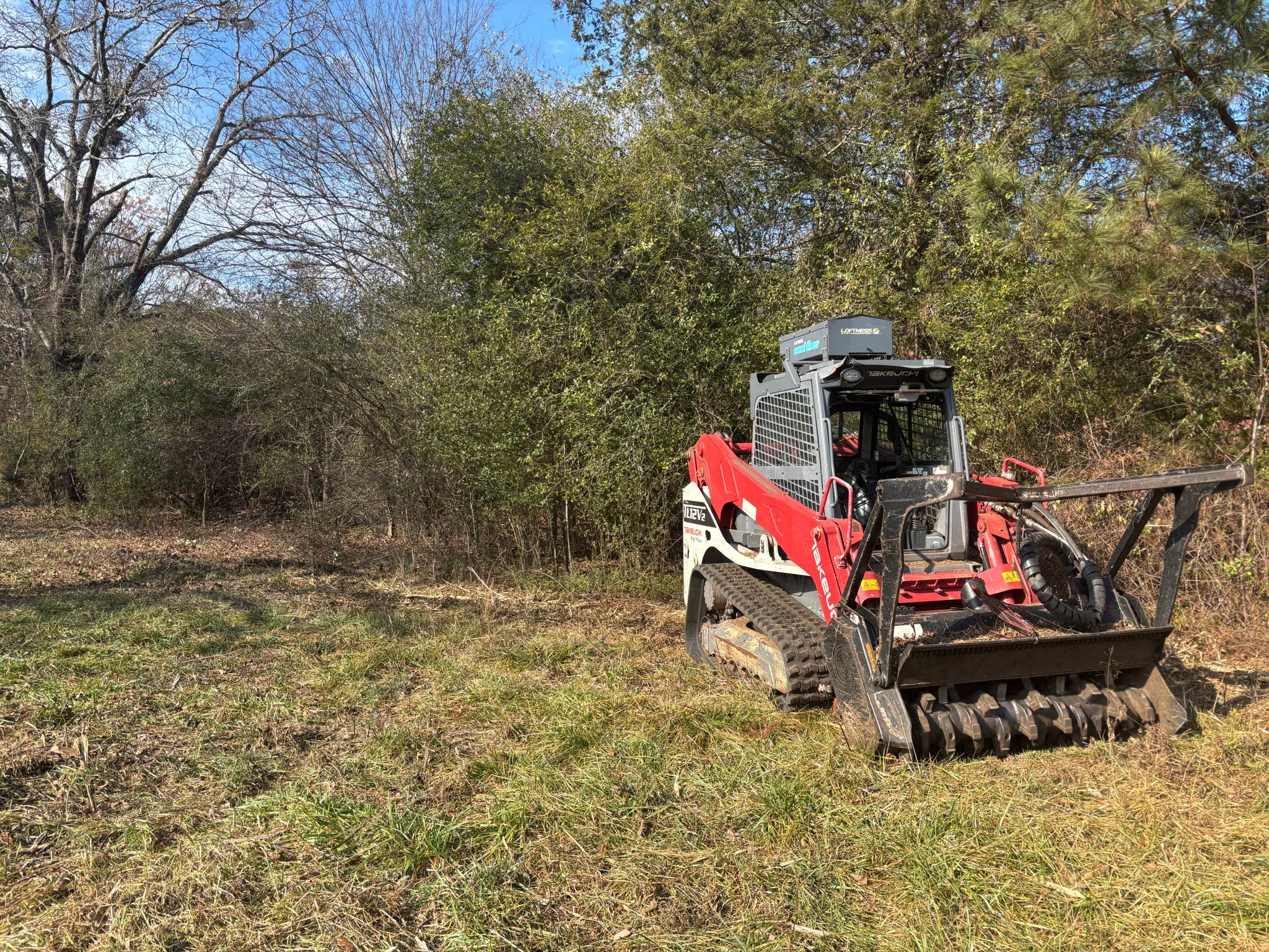 Justin Walker Facebook ad: Forestry mulcher
