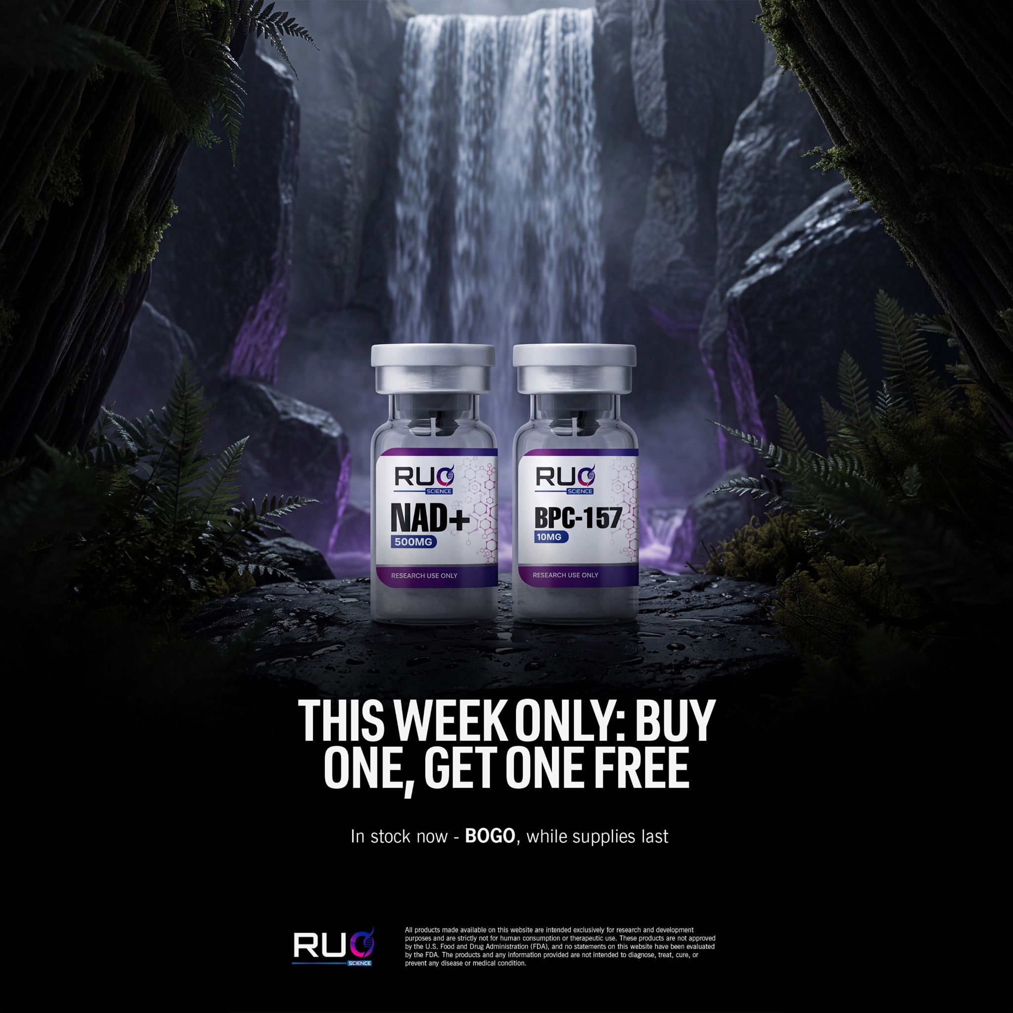 RUO science Facebook ad