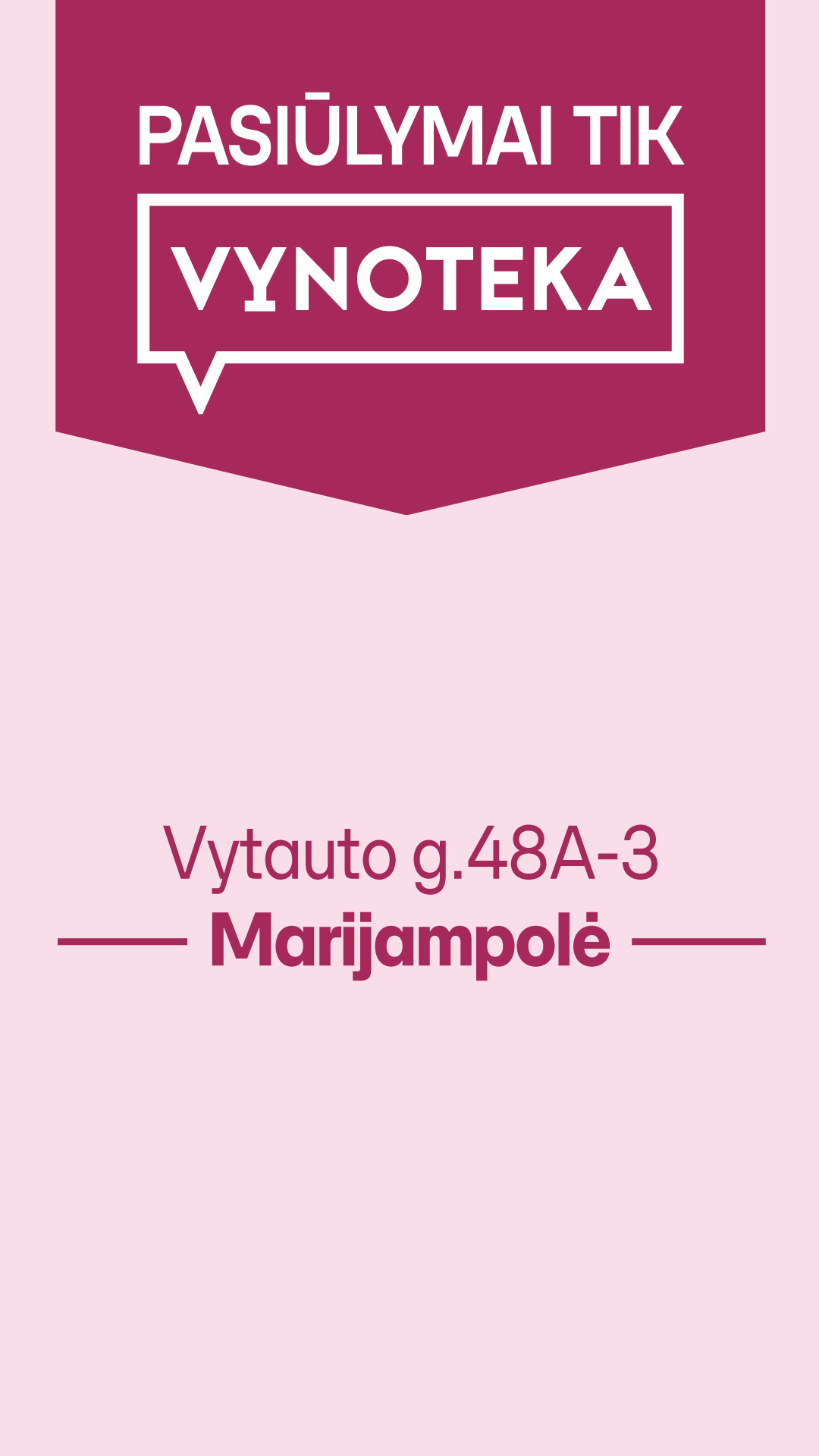 Vynoteka Lietuva Facebook ad from Jun 23, 2026