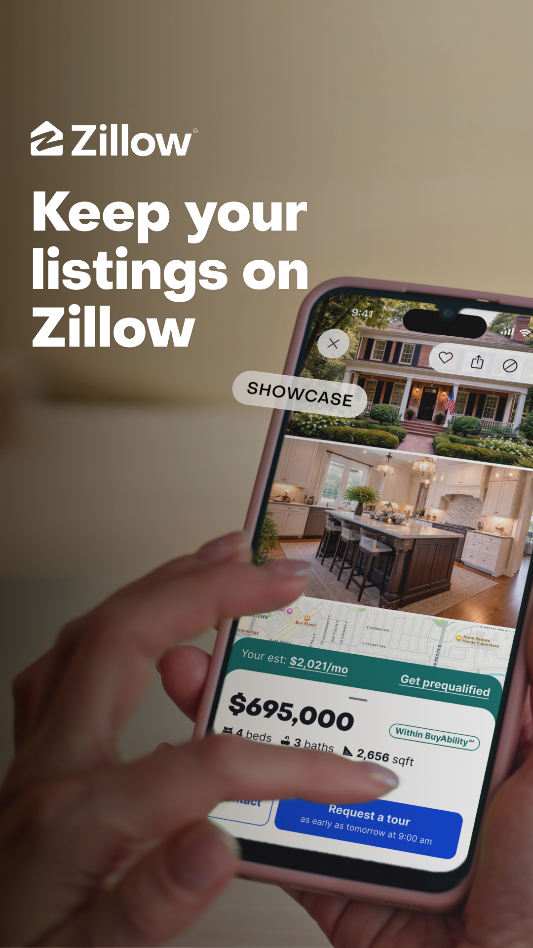 Zillow For Agents Facebook ad