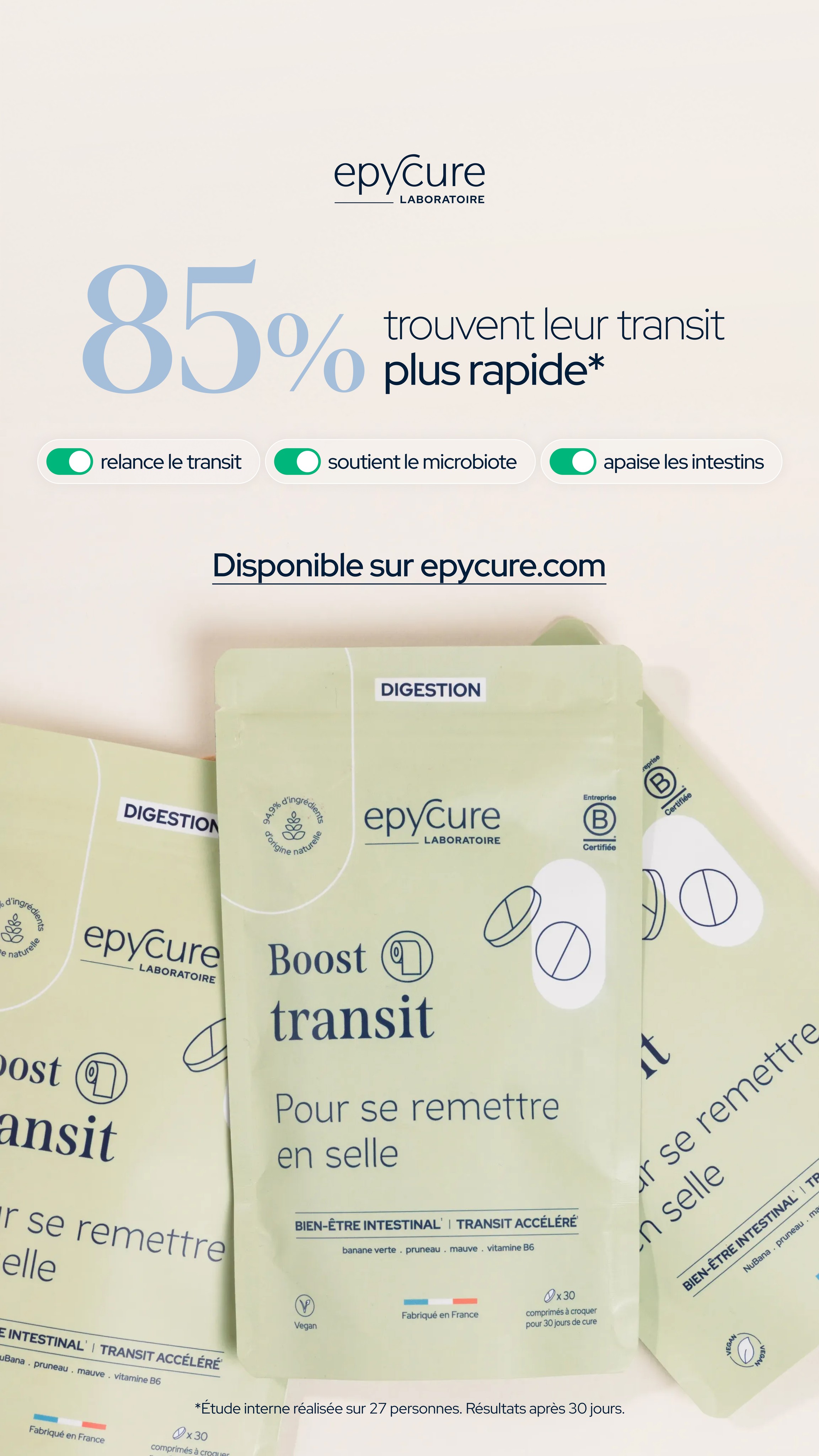 Epycure Facebook ad