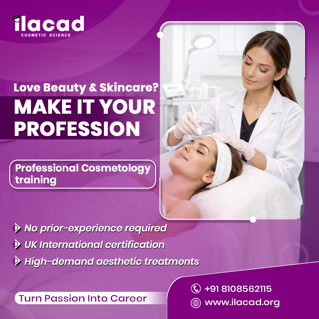 ILACAD INSTITUTE Facebook ad: Become A Cosmetologist
