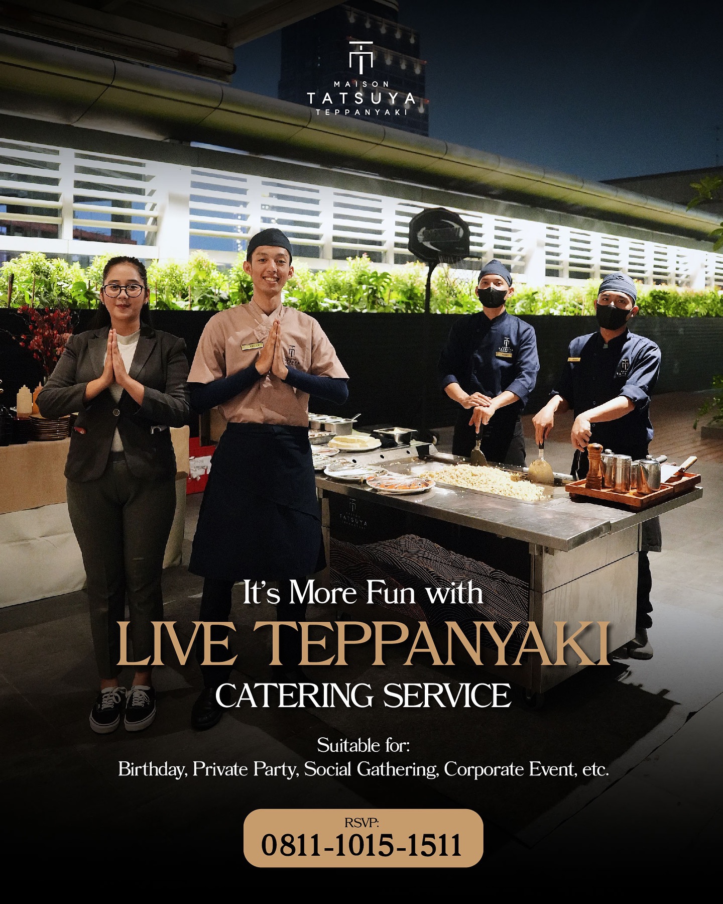 Maison Tatsuya Teppanyaki Facebook ad