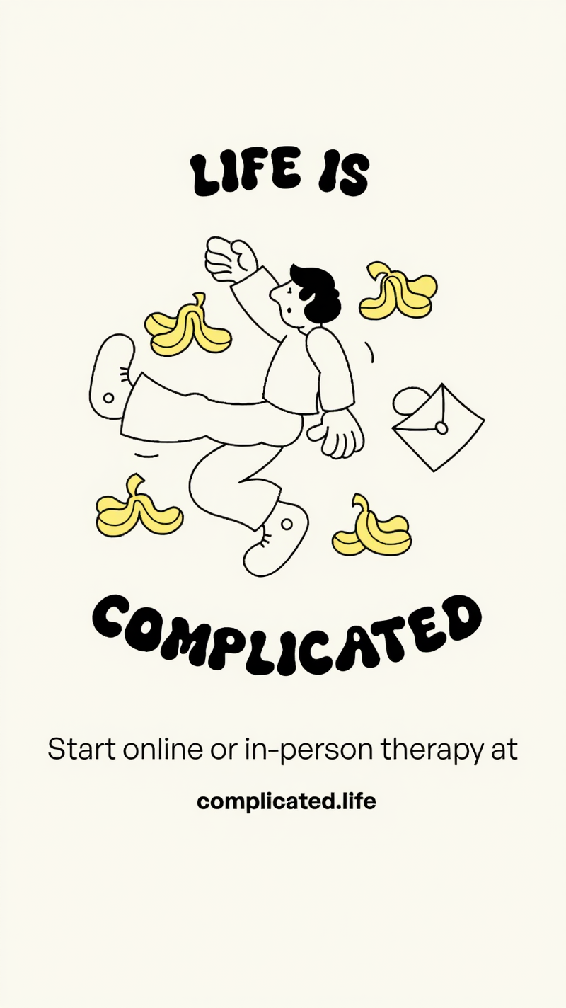 complicated.life Facebook ad