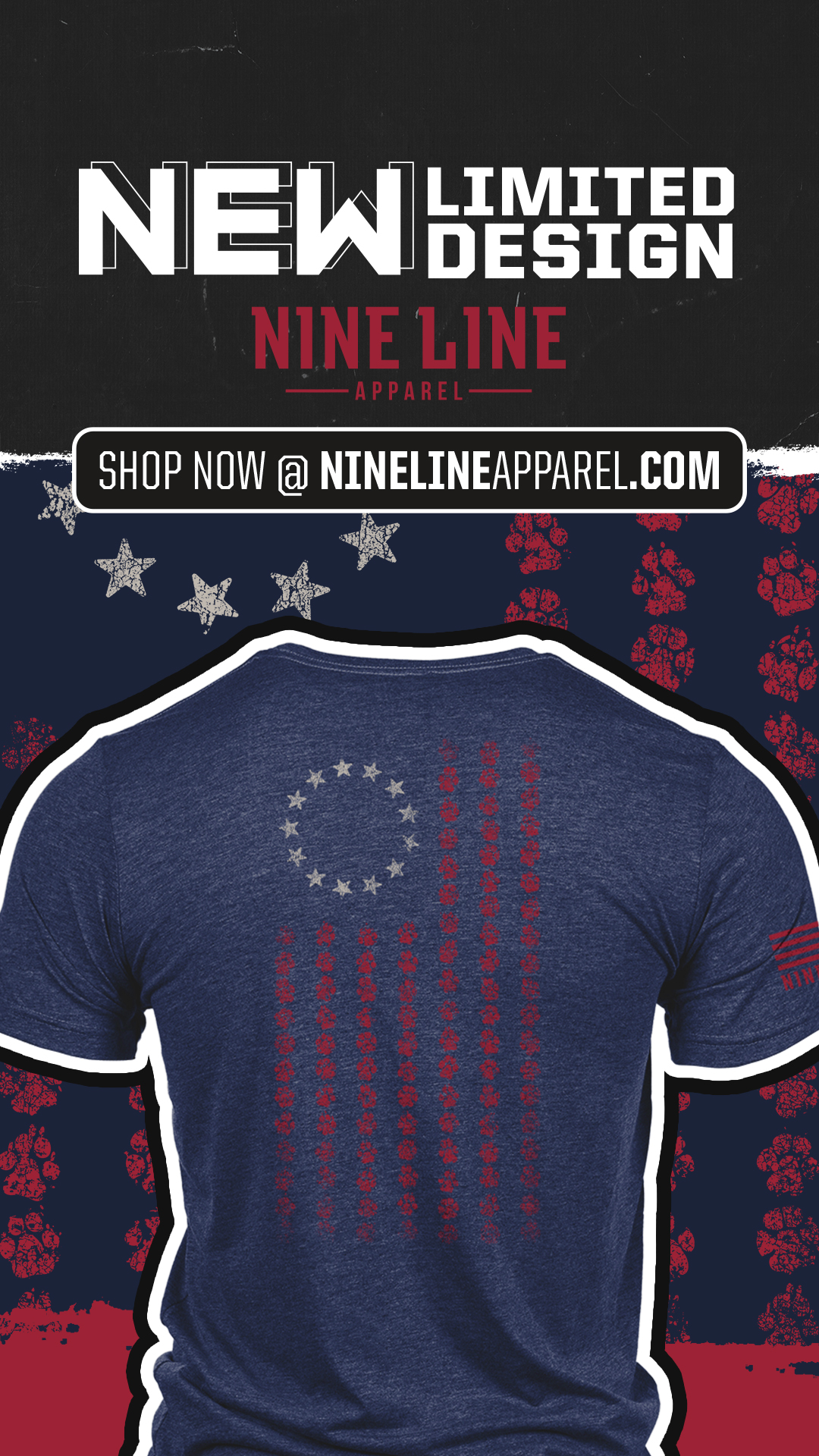 Nine Line Apparel Facebook ad