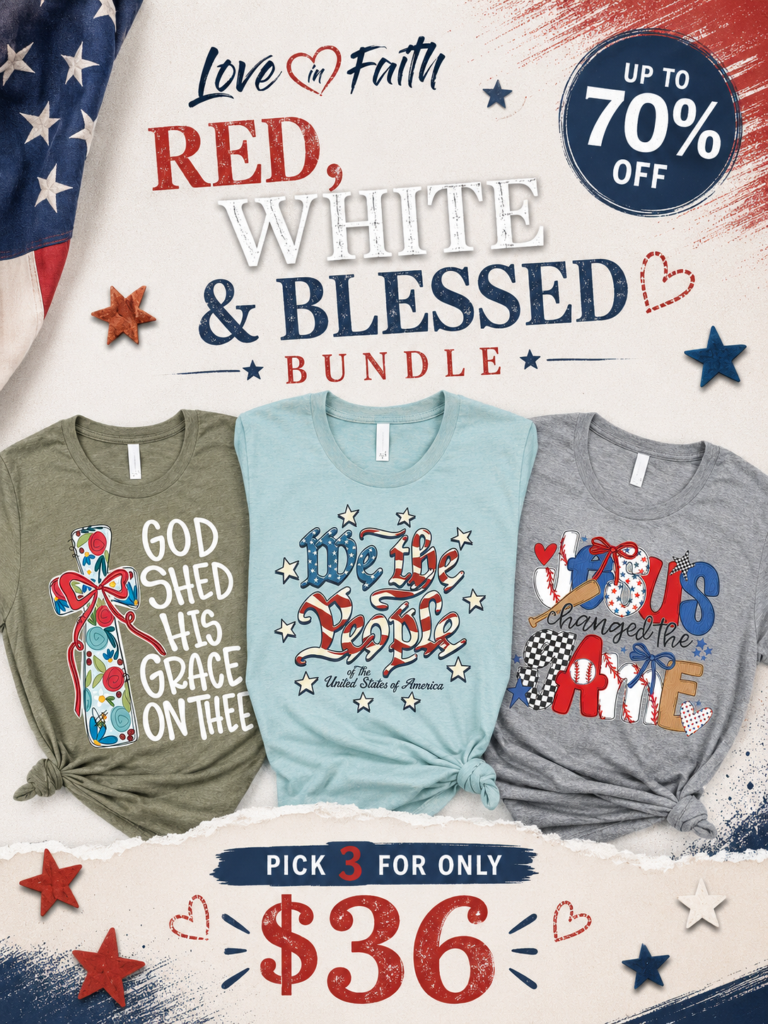 Love in Faith Facebook ad
