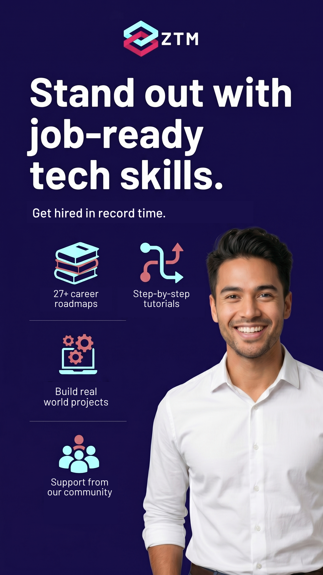 Zero To Mastery Facebook ad